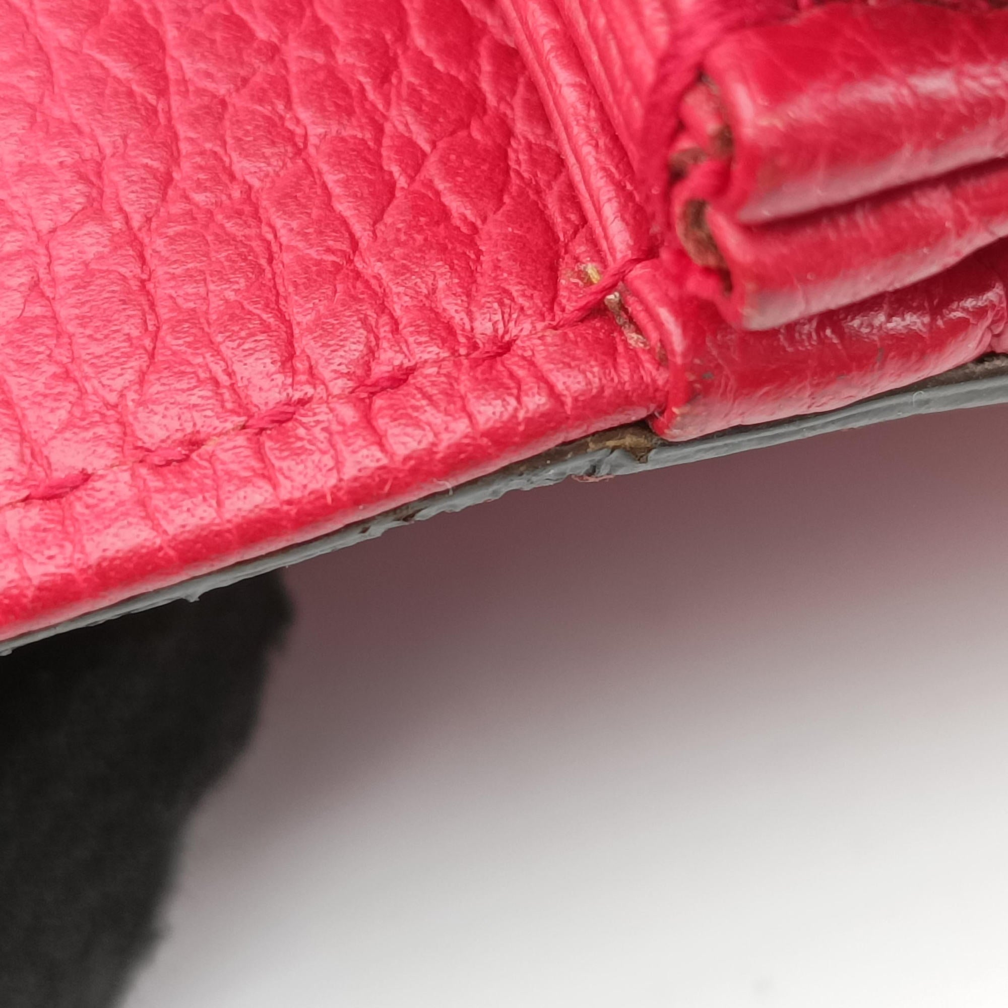 Pre-owned Gucci Interlocking G Red Leather 510303 shoulderbag | stylenewstar