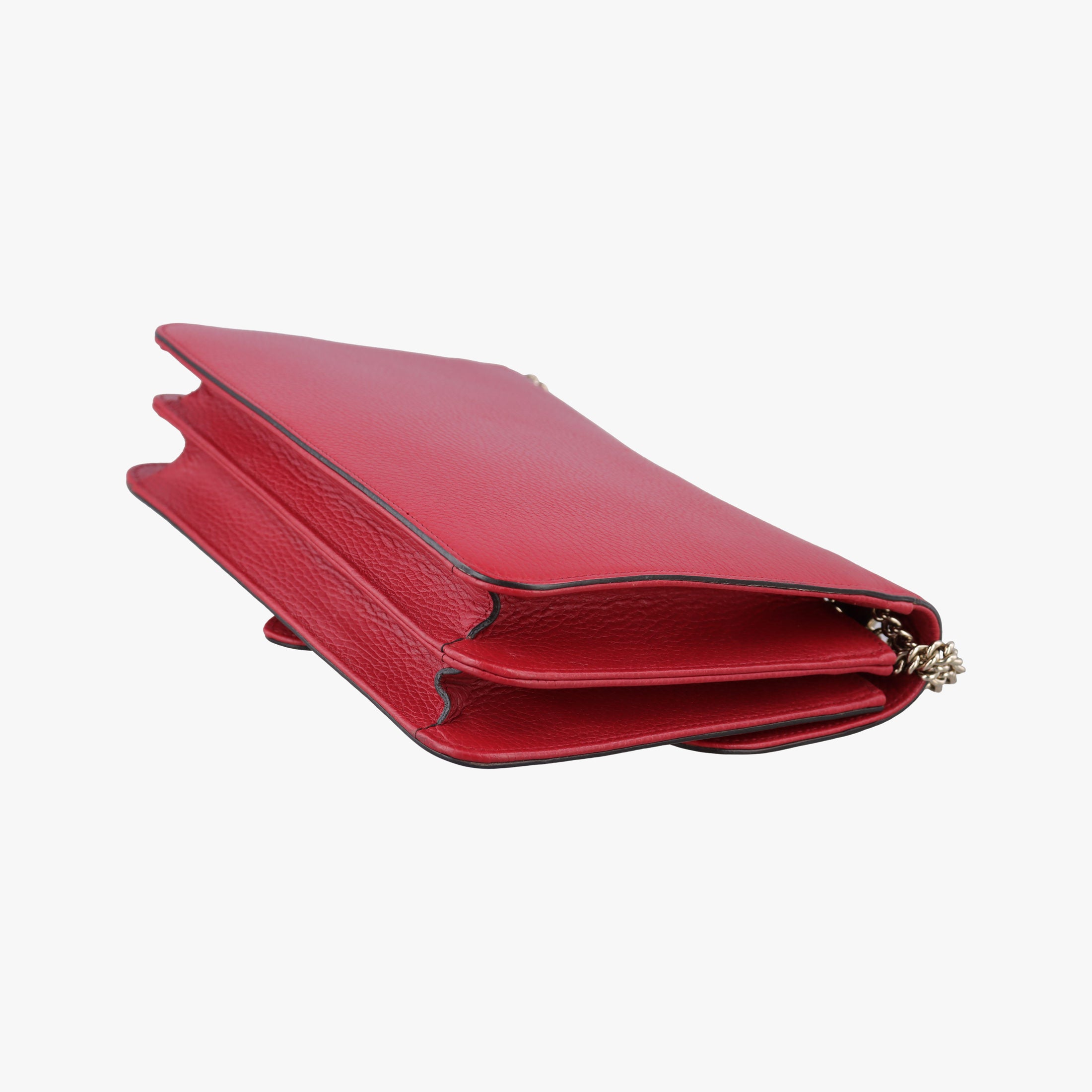 Pre-owned Gucci Interlocking G Red Leather 510303 shoulderbag | stylenewstar