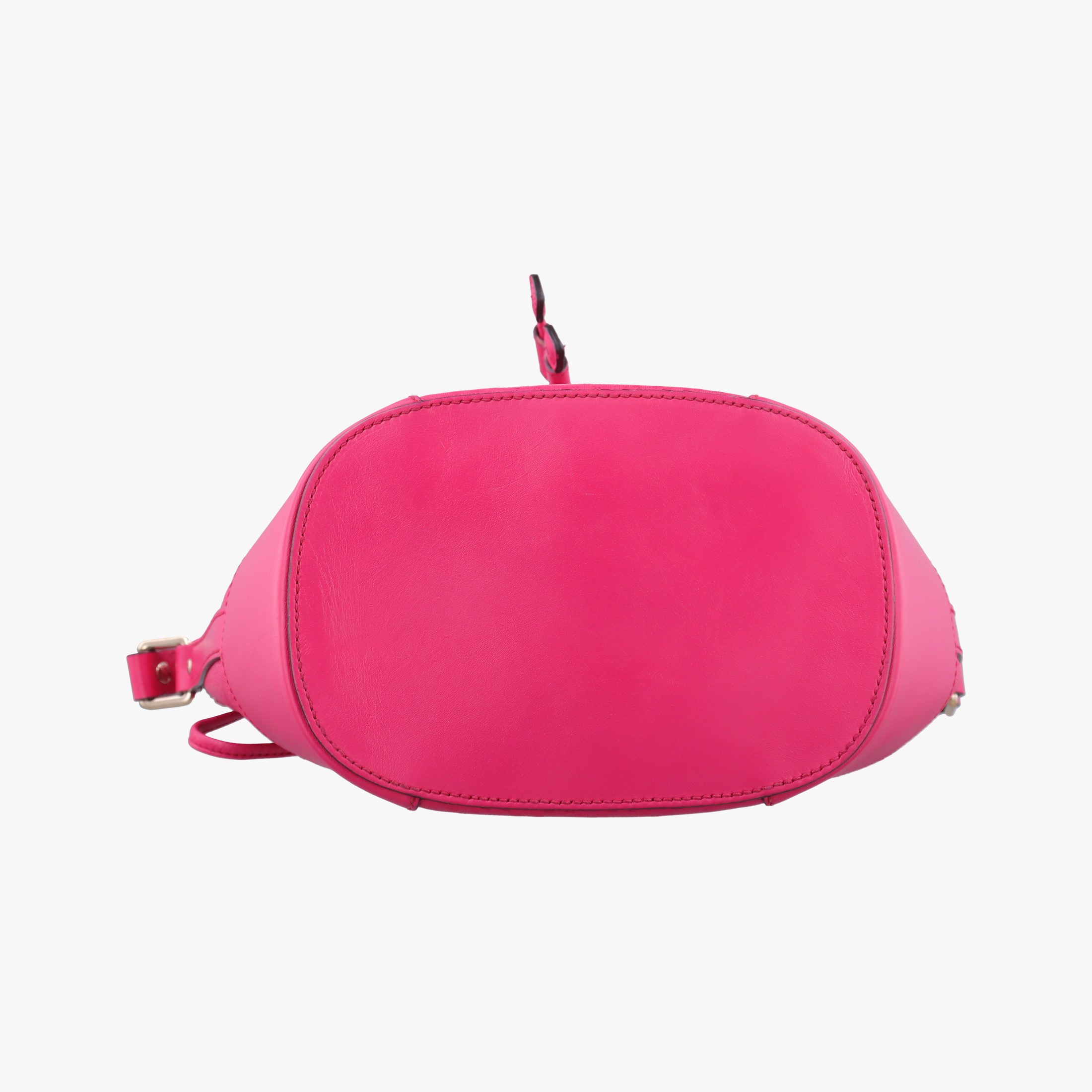 Pre-owned Gucci Bright Diamante Bucket Rose Leather 354229 shoulderbag | stylenewstar