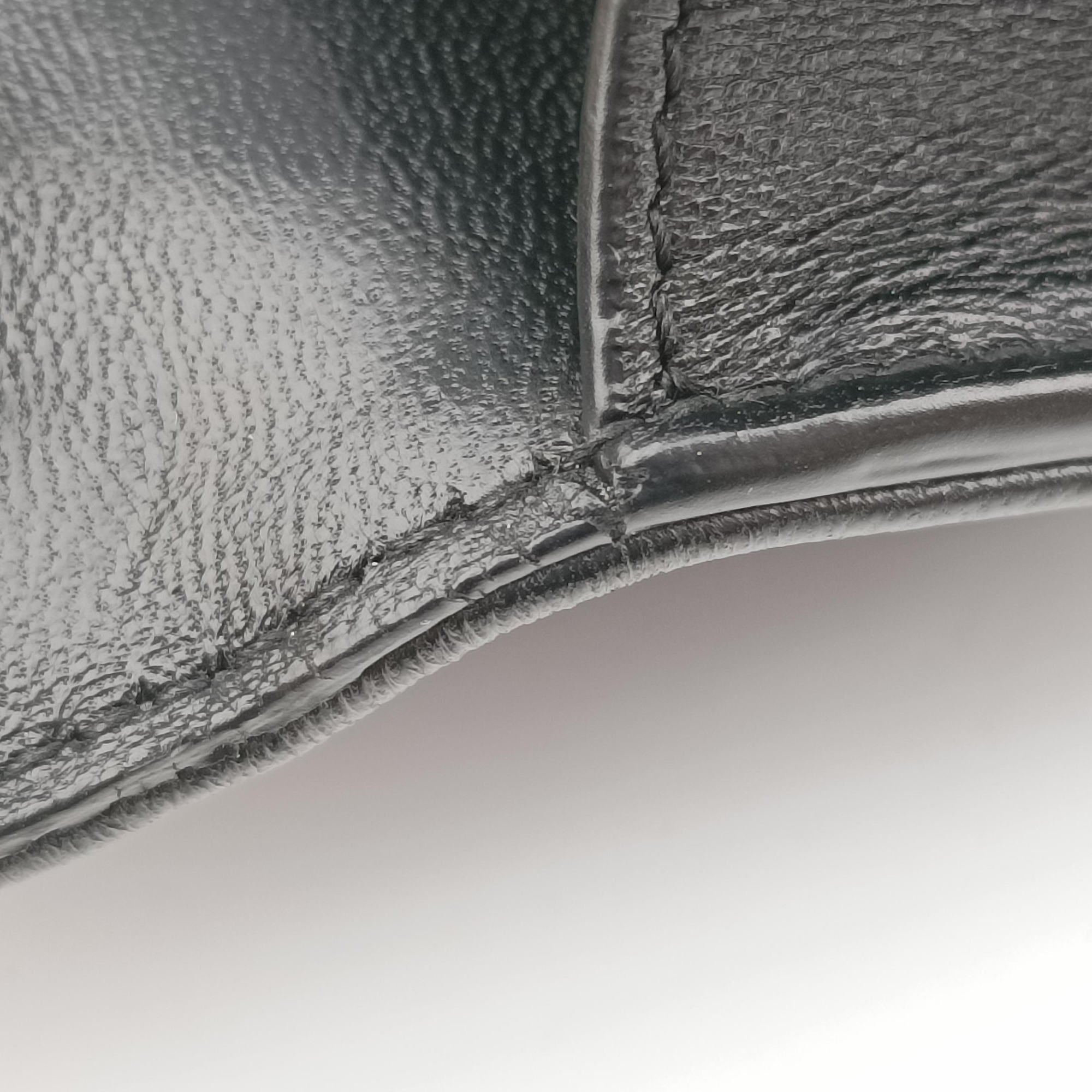 Pre-owned Yves Saint Laurent Gabby Micro Black Leather 685612 shoulderbag | stylenewstar