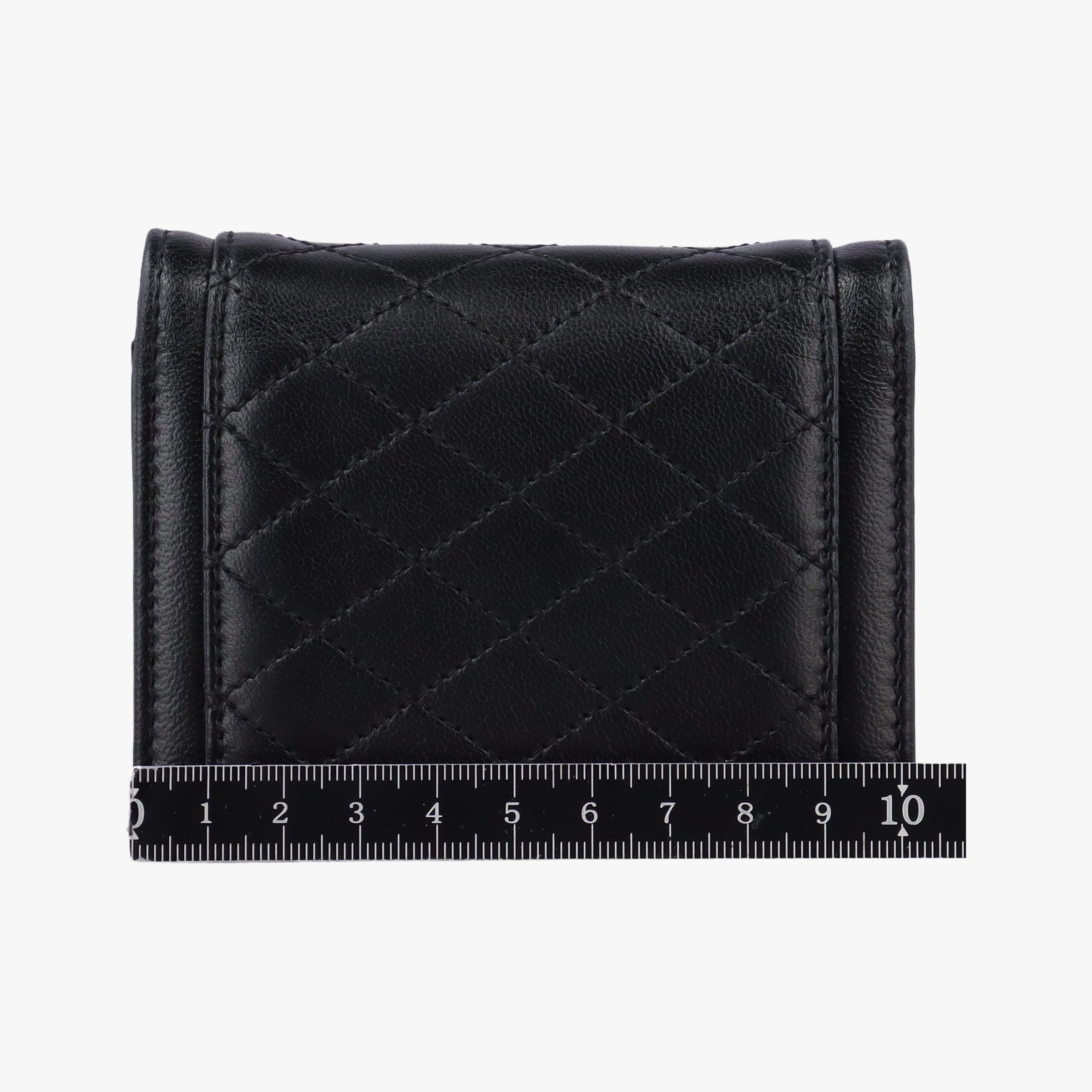 Pre-owned Yves Saint Laurent Gabby Micro Black Leather 685612 shoulderbag | stylenewstar