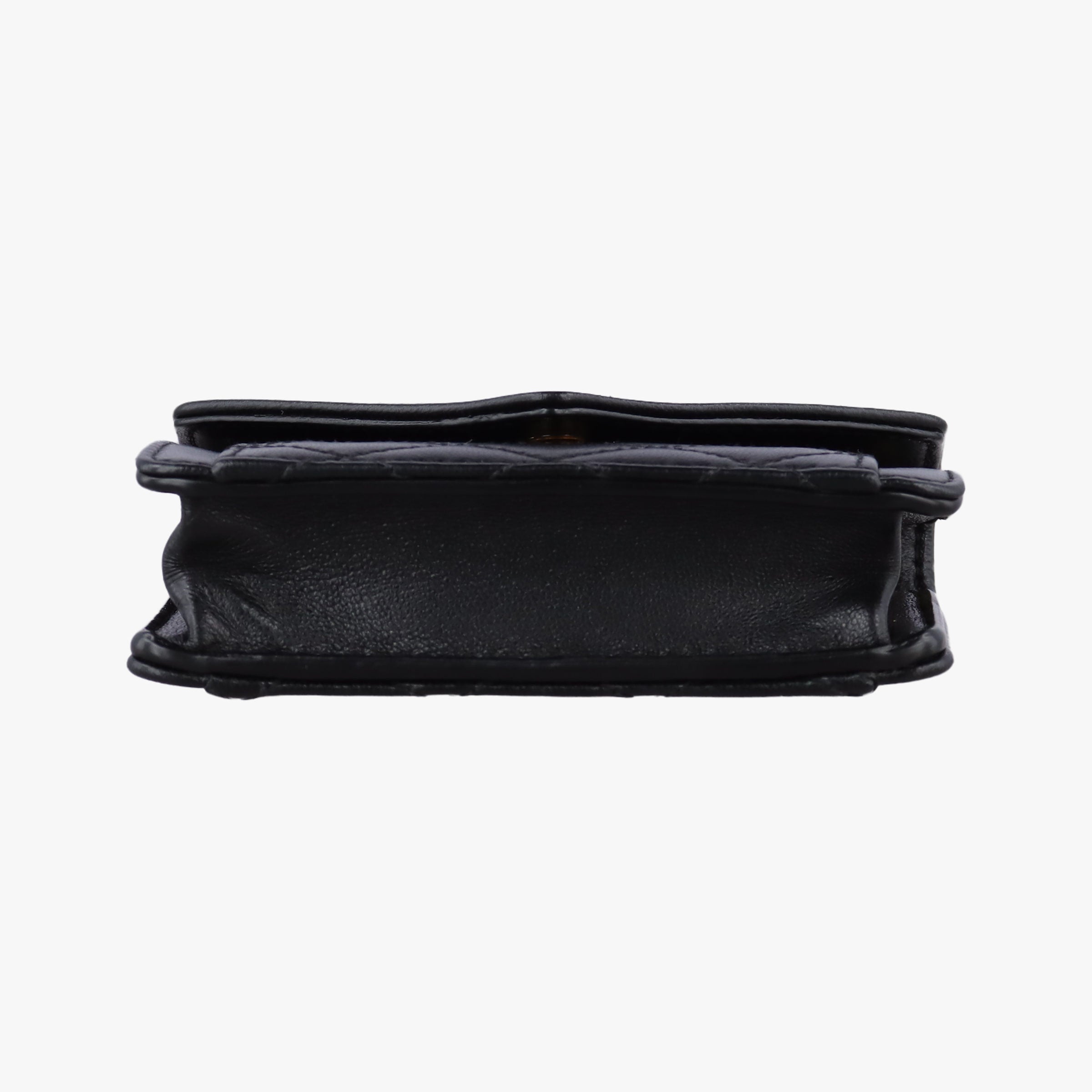 Pre-owned Yves Saint Laurent Gabby Micro Black Leather 685612 shoulderbag | stylenewstar