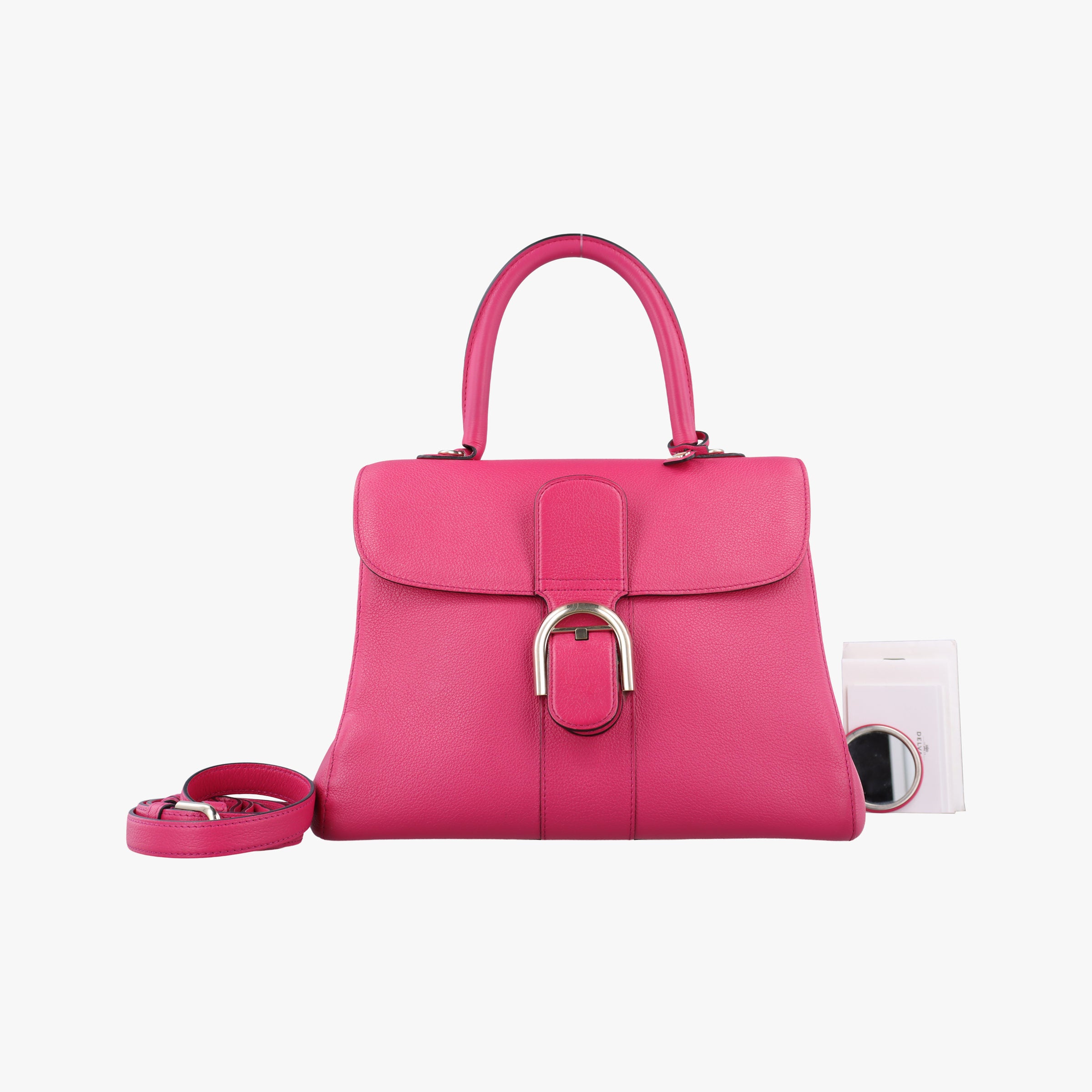 Vintage Delvaux Brillant Rose Leather  shoulderbag | stylenewstar