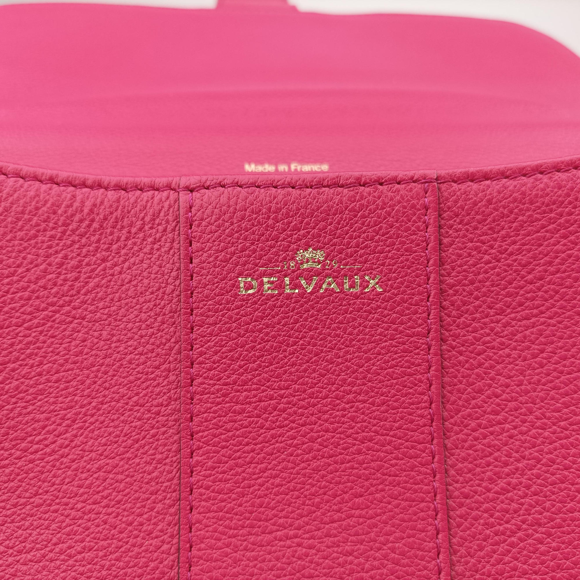 Vintage Delvaux Brillant Rose Leather  shoulderbag | stylenewstar