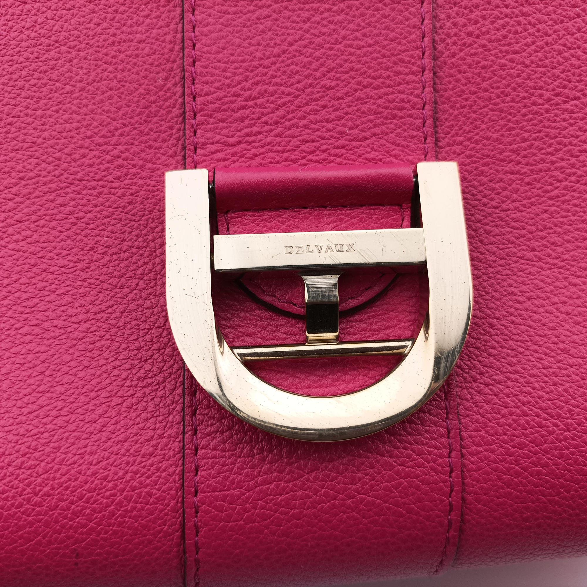 Vintage Delvaux Brillant Rose Leather  shoulderbag | stylenewstar
