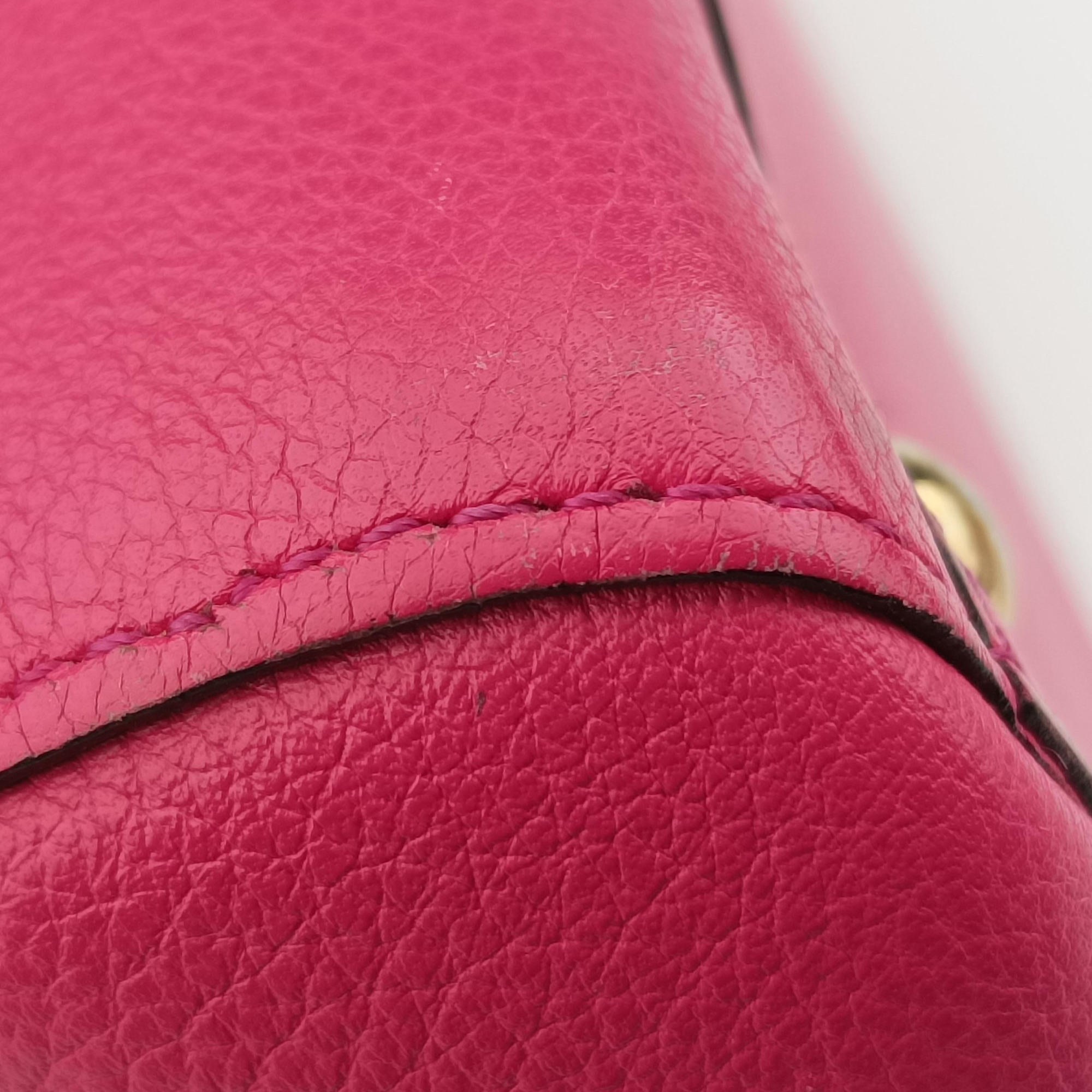 Vintage Delvaux Brillant Rose Leather  shoulderbag | stylenewstar