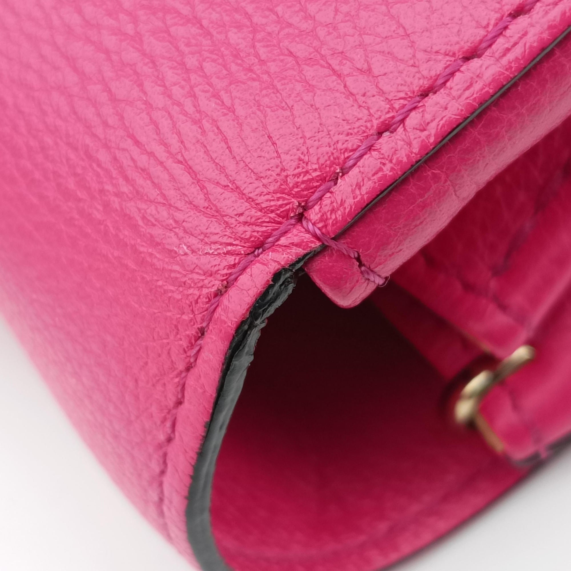 Vintage Delvaux Brillant Rose Leather  shoulderbag | stylenewstar