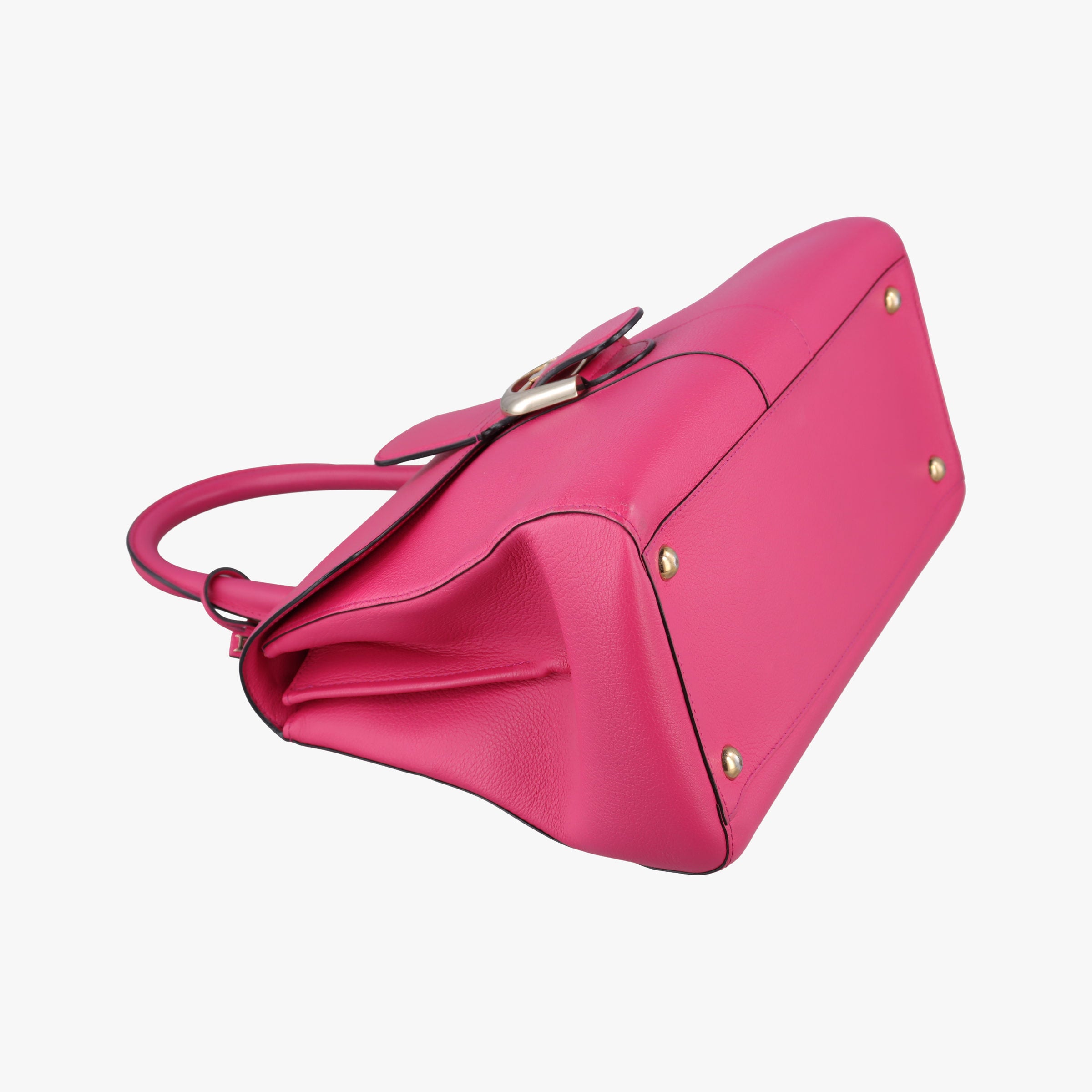 Vintage Delvaux Brillant Rose Leather  shoulderbag | stylenewstar