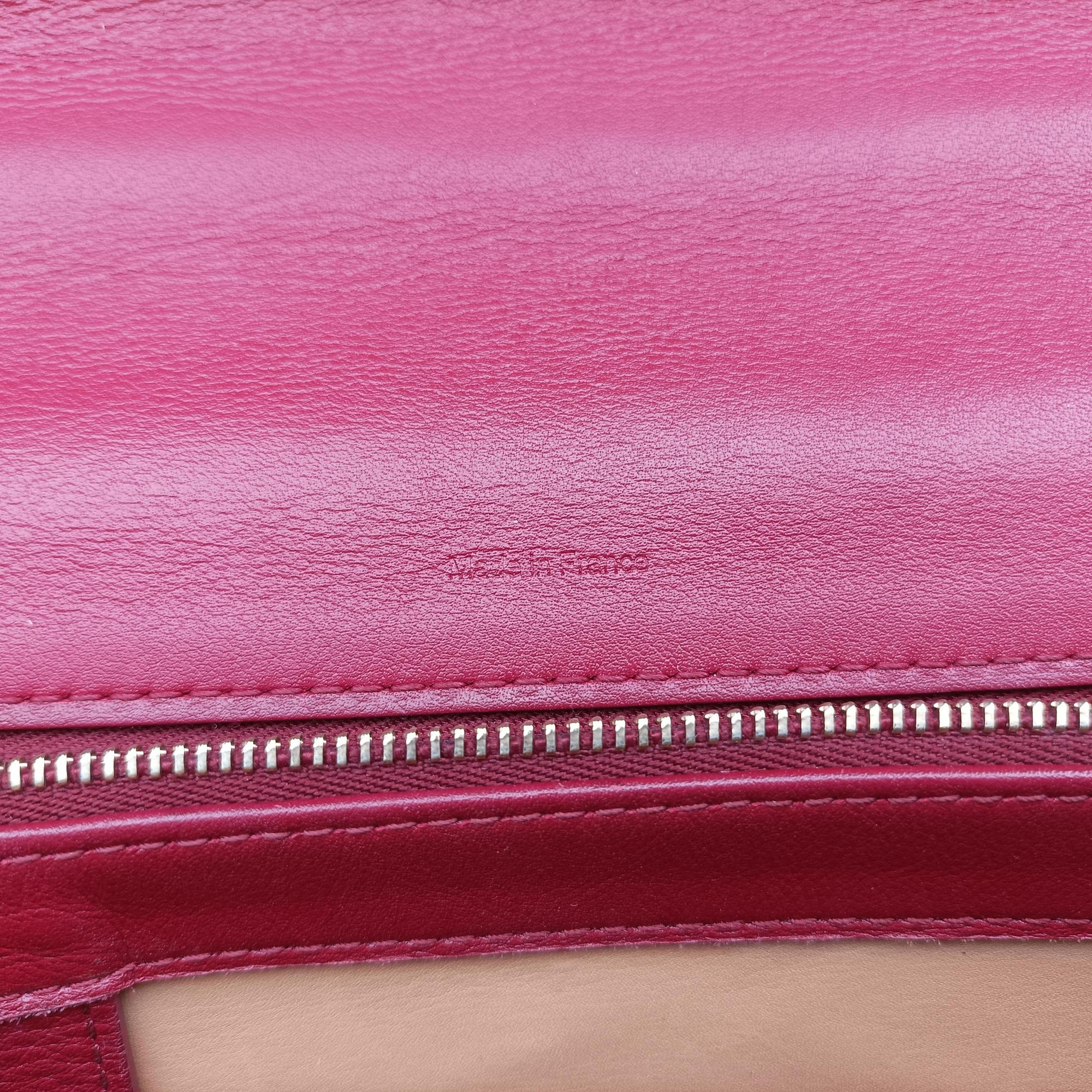 Pre-owned Delvaux Tampete Rose Leather  shoulderbag | stylenewstar