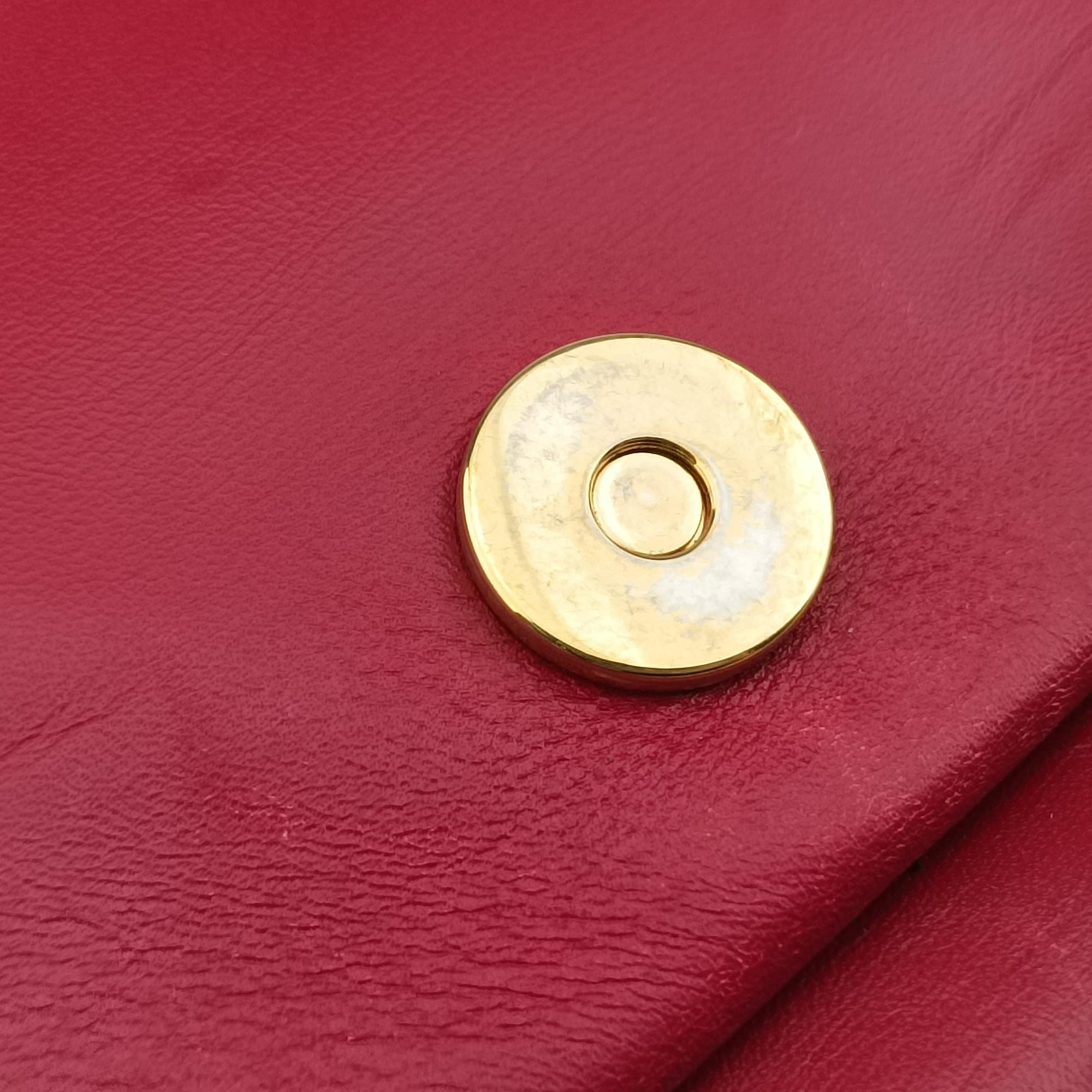 Secondhand Gucci Arli Red×Black Leather 550129 shoulderbag | stylenewstar
