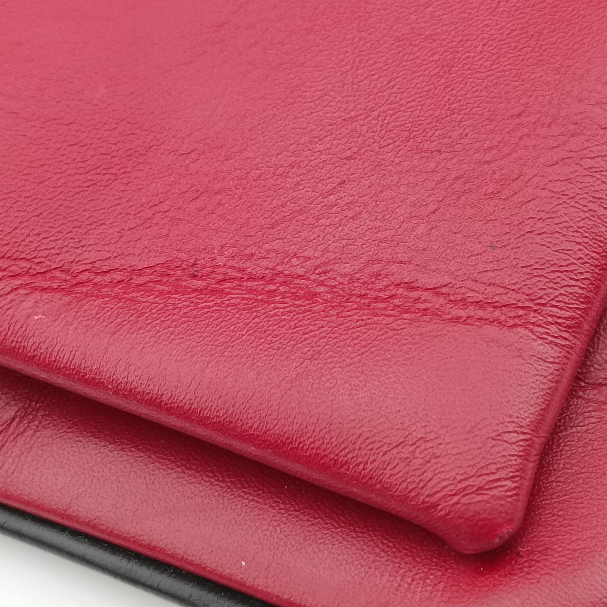Secondhand Gucci Arli Red×Black Leather 550129 shoulderbag | stylenewstar