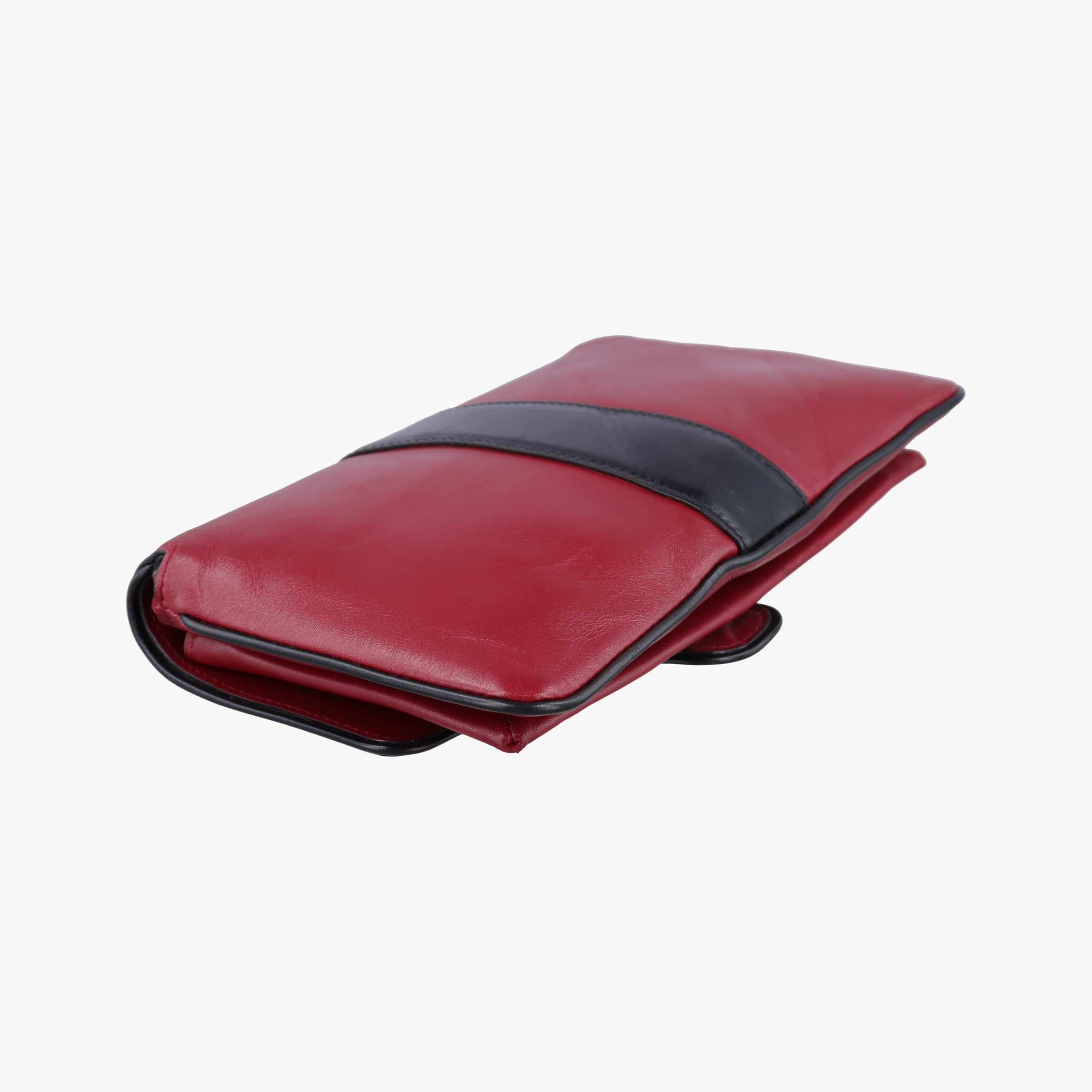 Secondhand Gucci Arli Red×Black Leather 550129 shoulderbag | stylenewstar