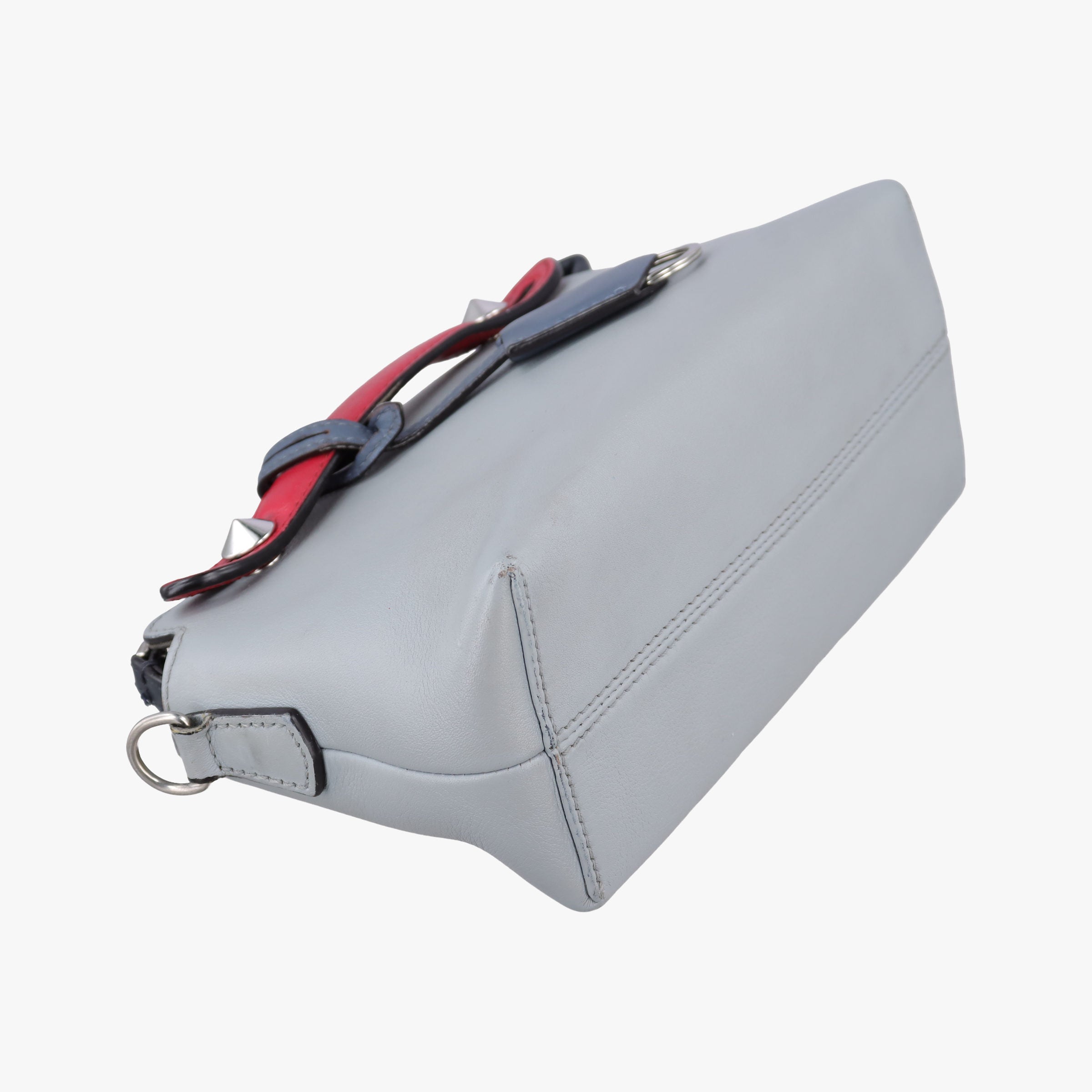 Secondhand Fendi By the Way Grey × Blue × Red leather 8BL135 shoulderbag | stylenewstar