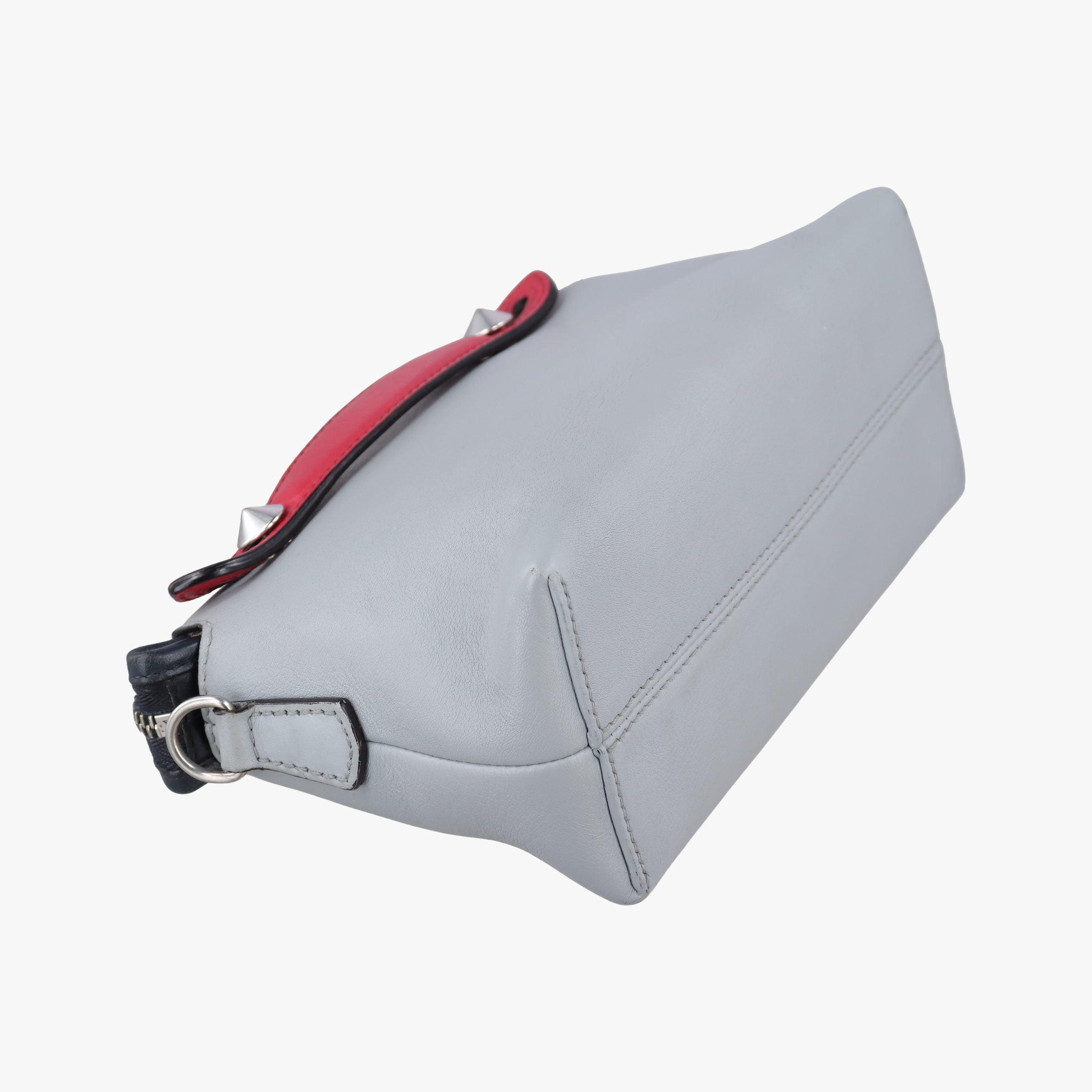 Secondhand Fendi By the Way Grey × Blue × Red leather 8BL135 shoulderbag | stylenewstar