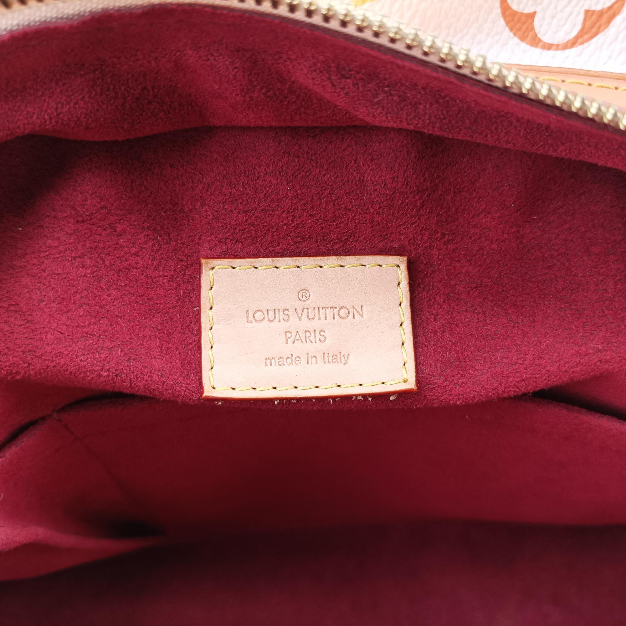 Pre-owned Louis Vuitton CLAUDIA white Monogram Multicolor M40193 handbag | stylenewstar