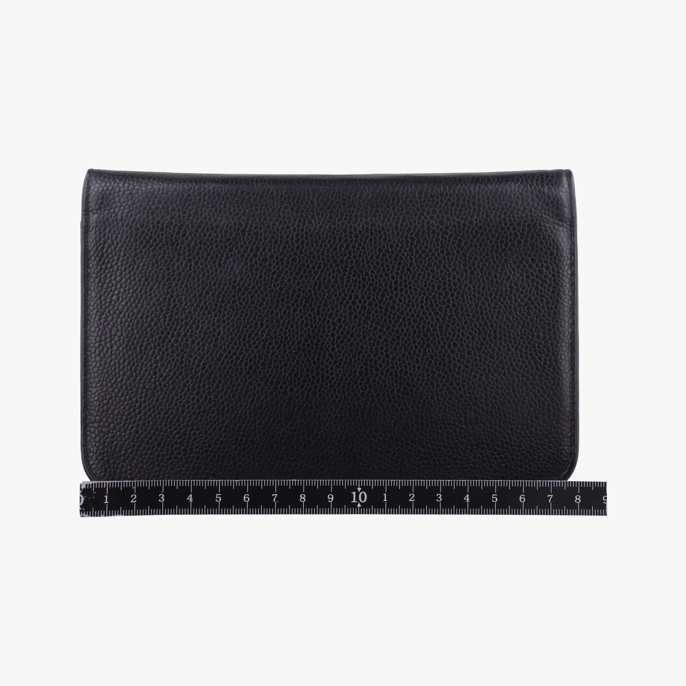 Pre-owned Chanel Coco Mark Matrasse Timeless Black Leather A48654 shoulderbag | stylenewstar