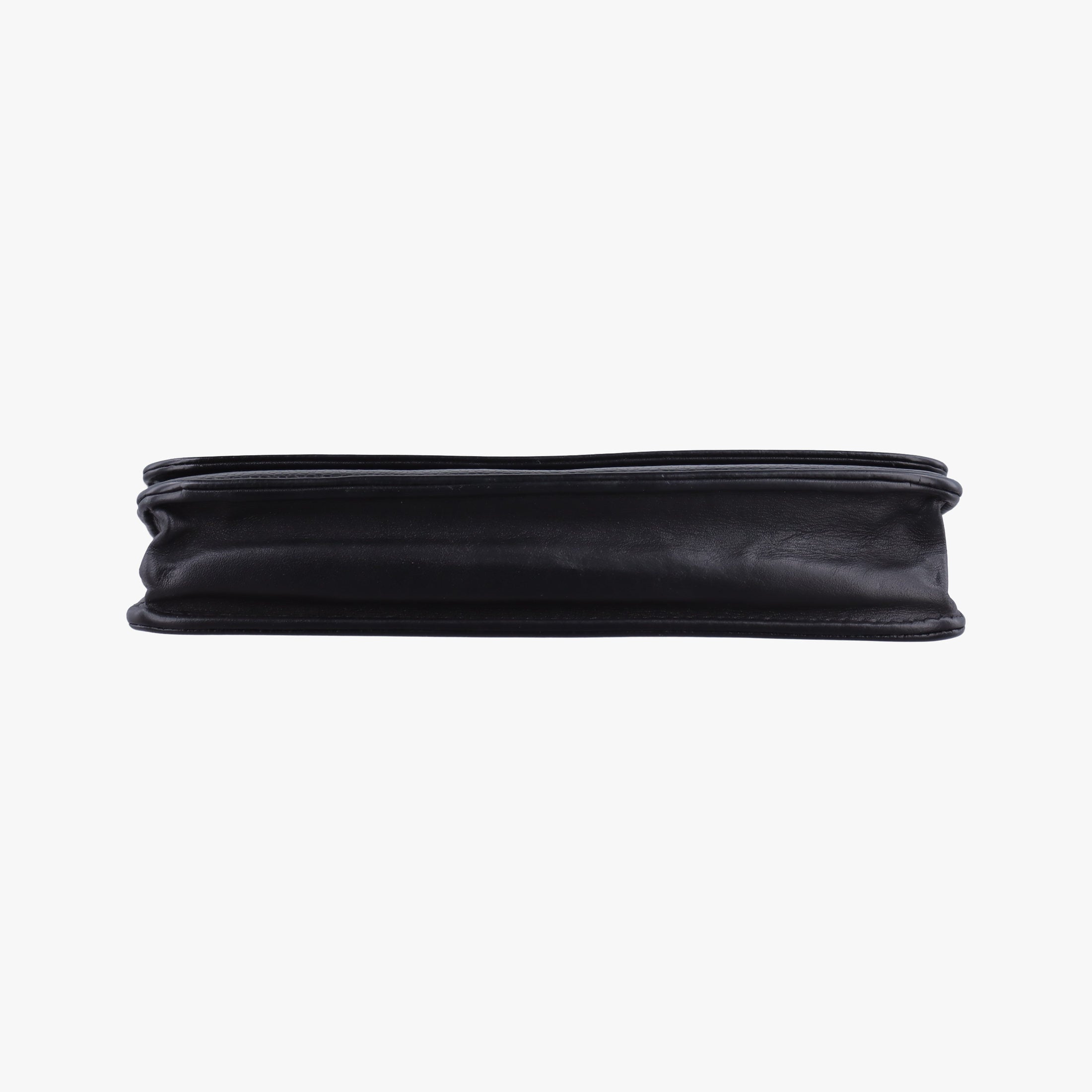 Pre-owned Chanel Coco Mark Matrasse Timeless Black Leather A48654 shoulderbag | stylenewstar