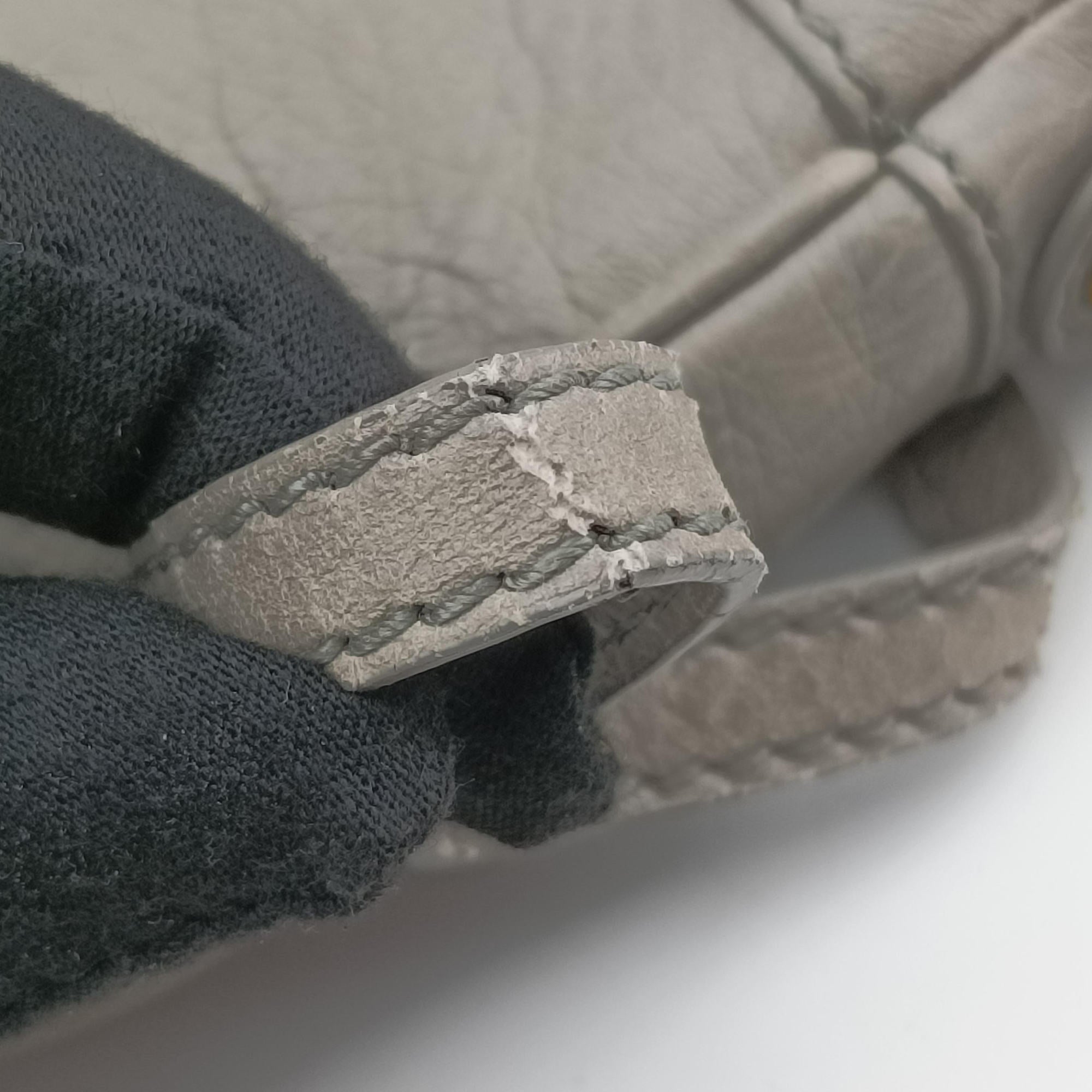 Pre-owned Balenciaga Motocross Giant Classic Hip Grey lambskin  shoulderbag | stylenewstar