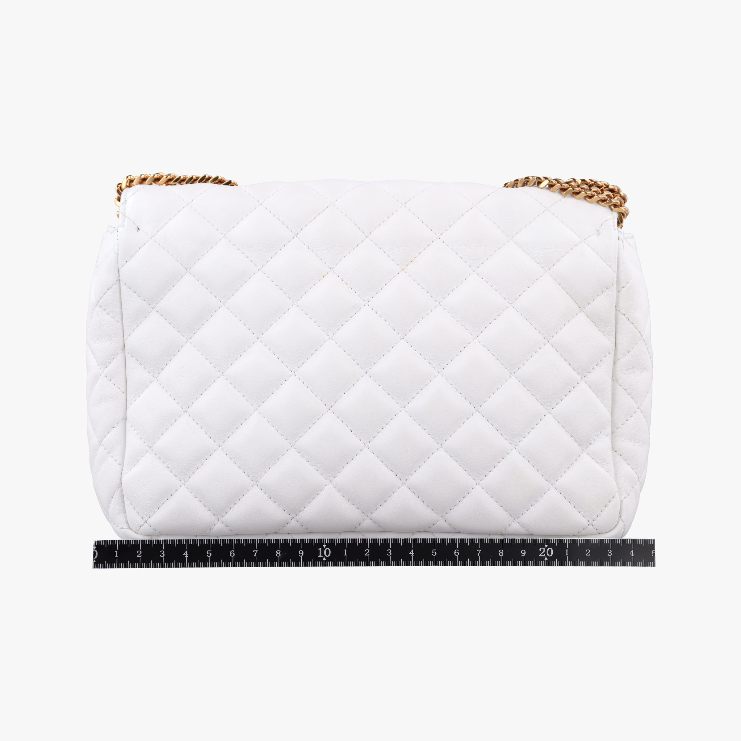 Vintage VERSACE Medusa White Leather  shoulderbag | stylenewstar