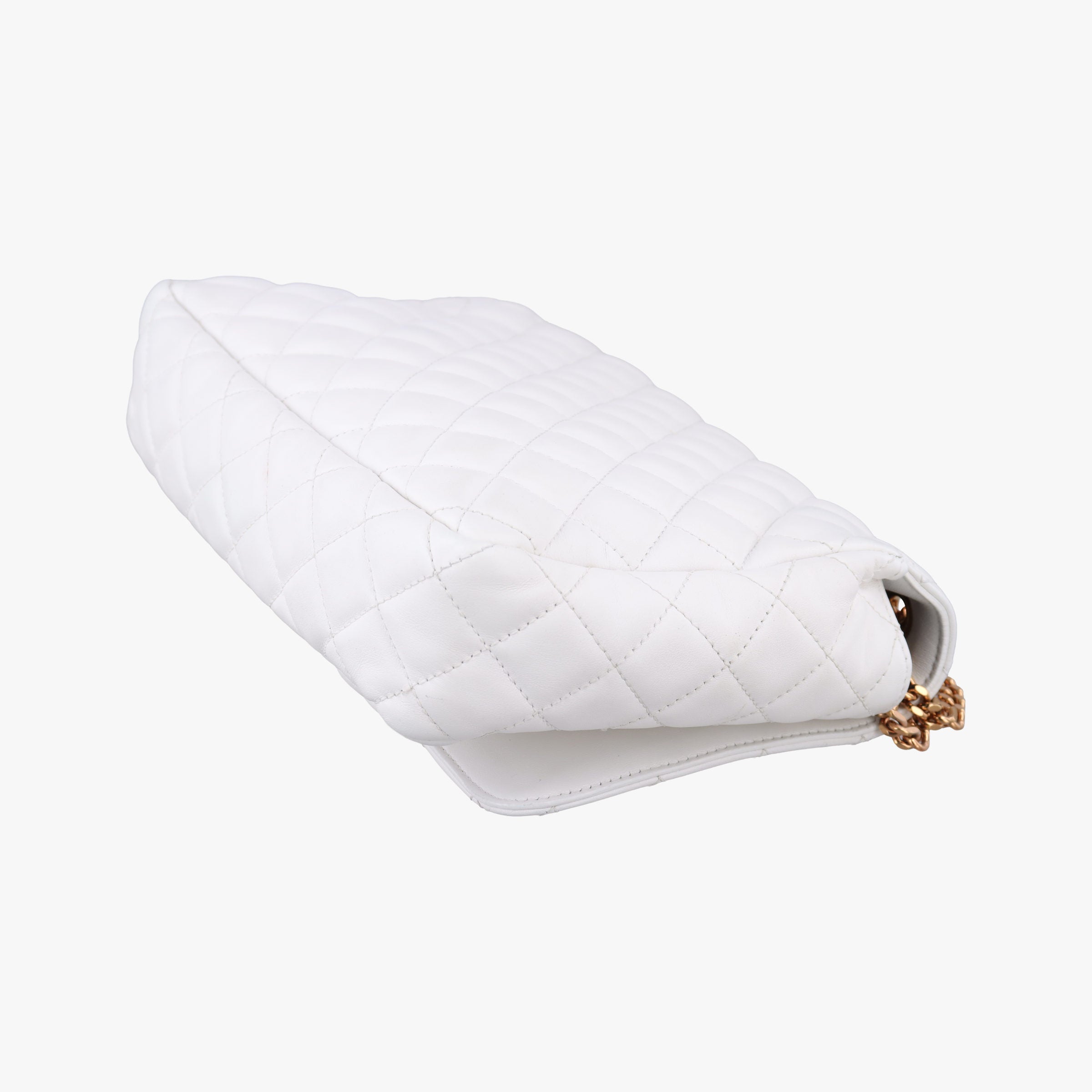 Vintage VERSACE Medusa White Leather  shoulderbag | stylenewstar