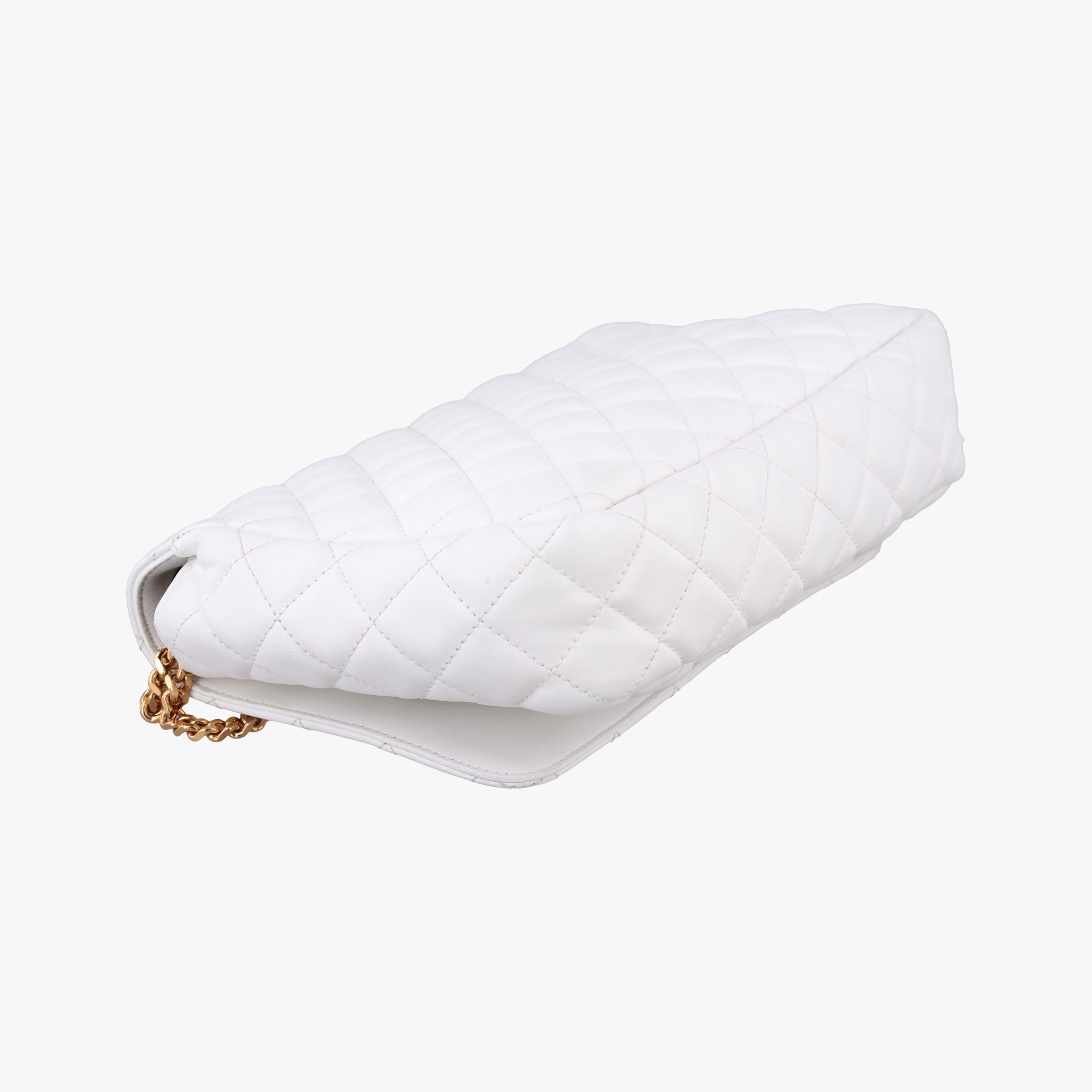 Vintage VERSACE Medusa White Leather  shoulderbag | stylenewstar