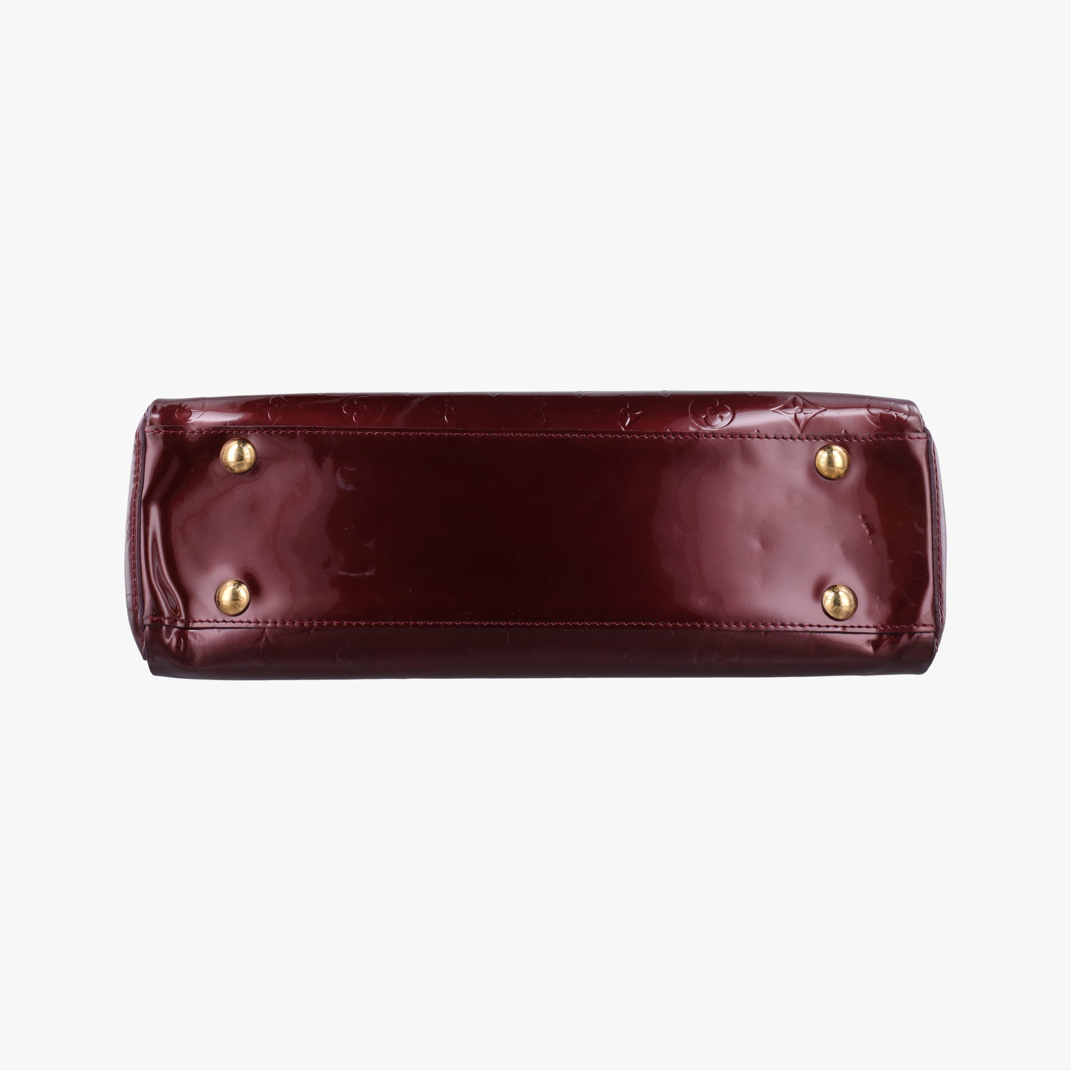 Pre-owned Louis Vuitton MELROSE AVENUE AMARANTE Vernis M93757 handbag | stylenewstar