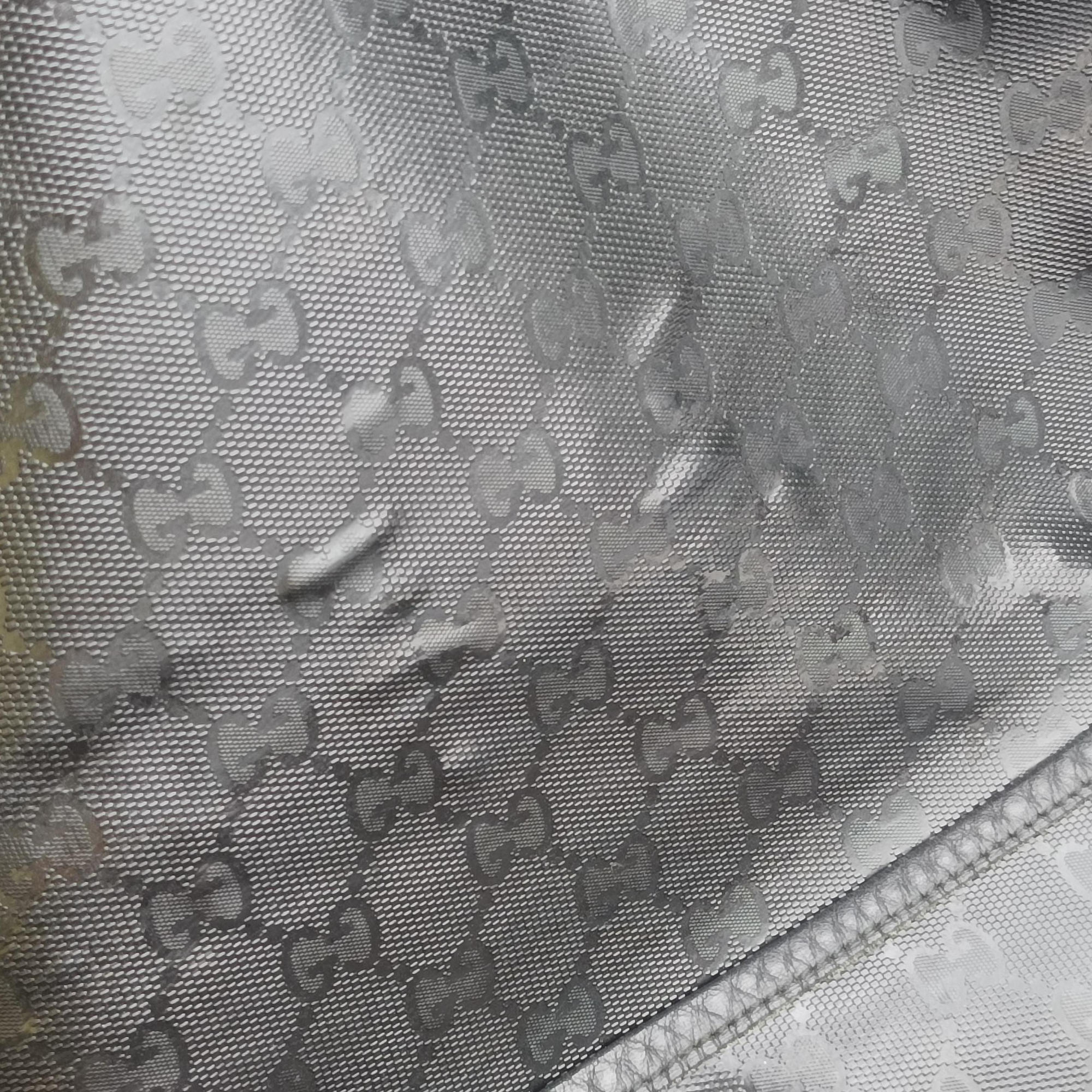 Pre-owned Gucci GG Imprime Messenger Black PVC coated canvas 201725 shoulderbag | stylenewstar