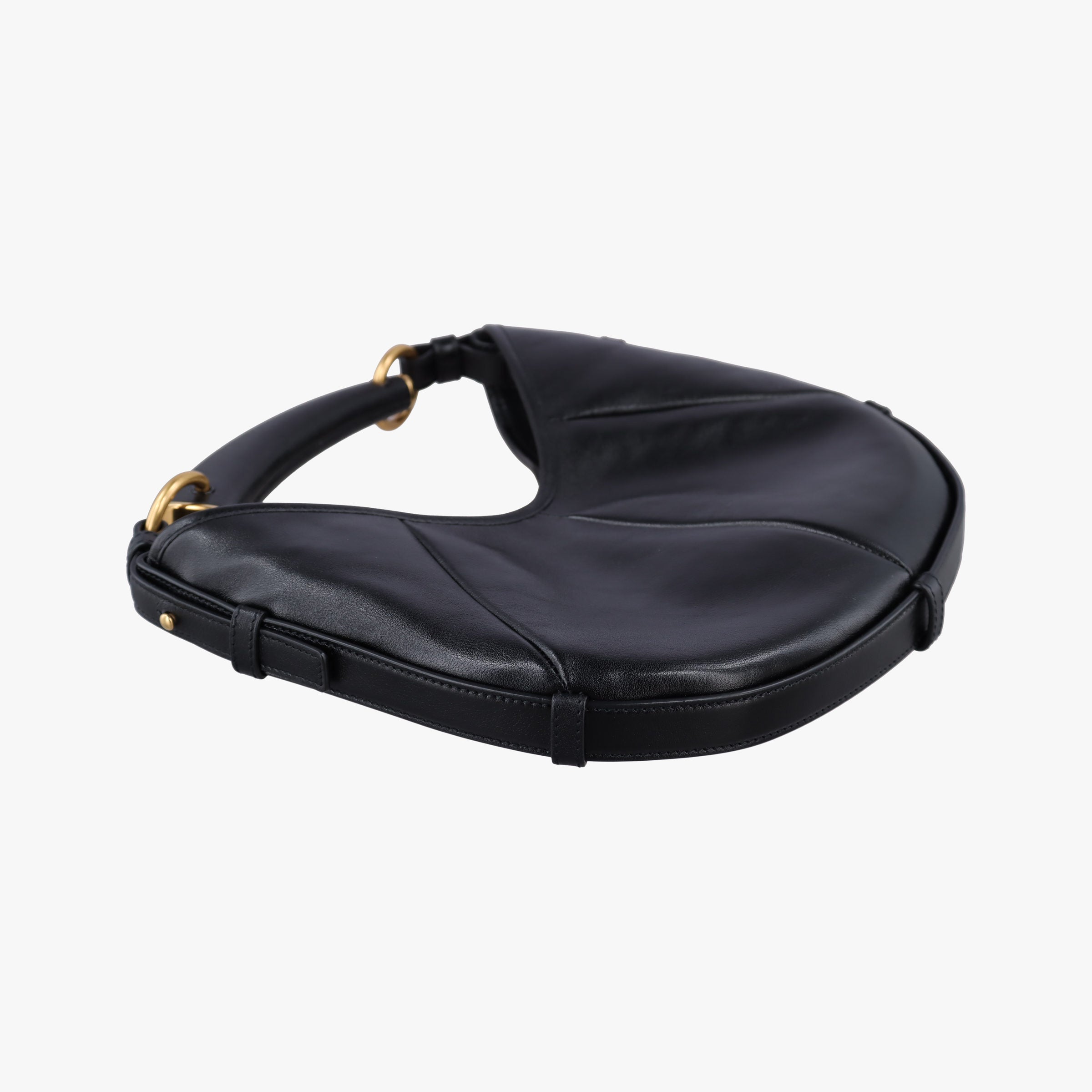 Pre-owned Yves Saint Laurent Mombasa Black Leather 848818 handbag | stylenewstar
