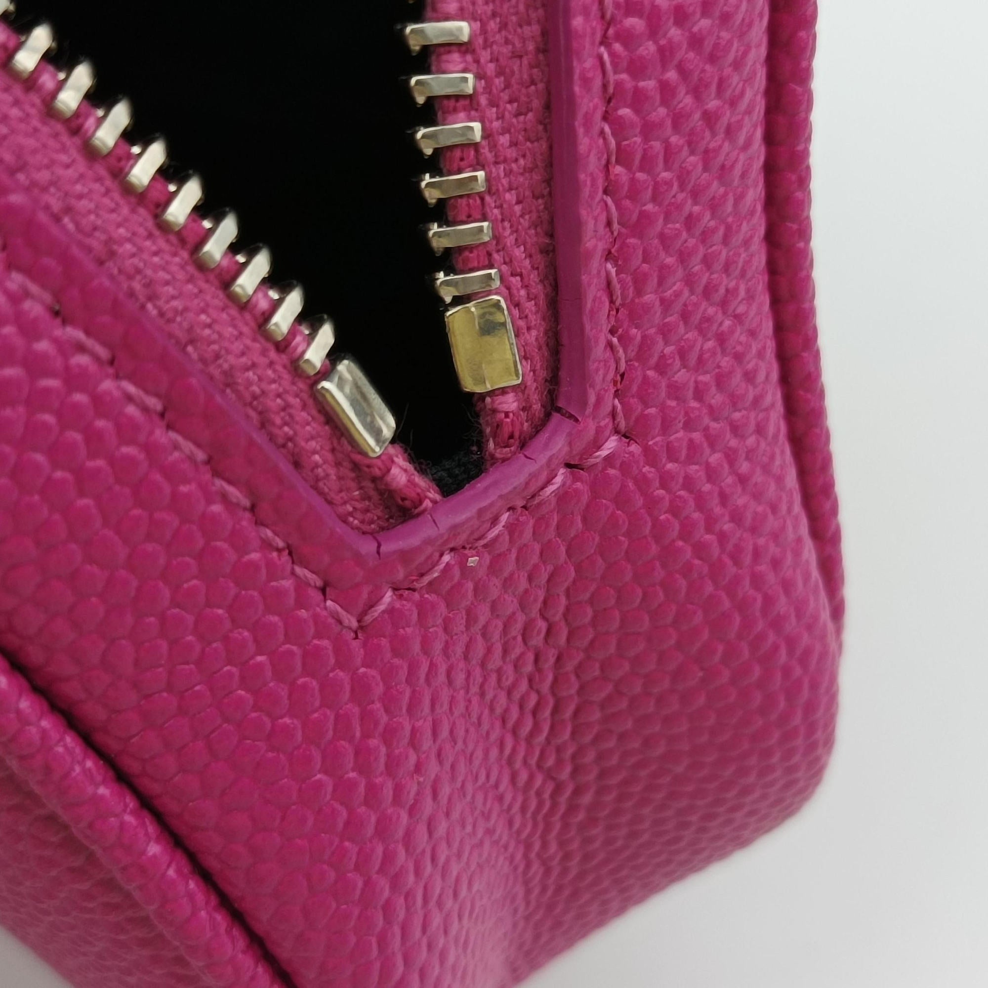 Pre-owned Yves Saint Laurent baby lou Rose Leather 635088 shoulderbag | stylenewstar