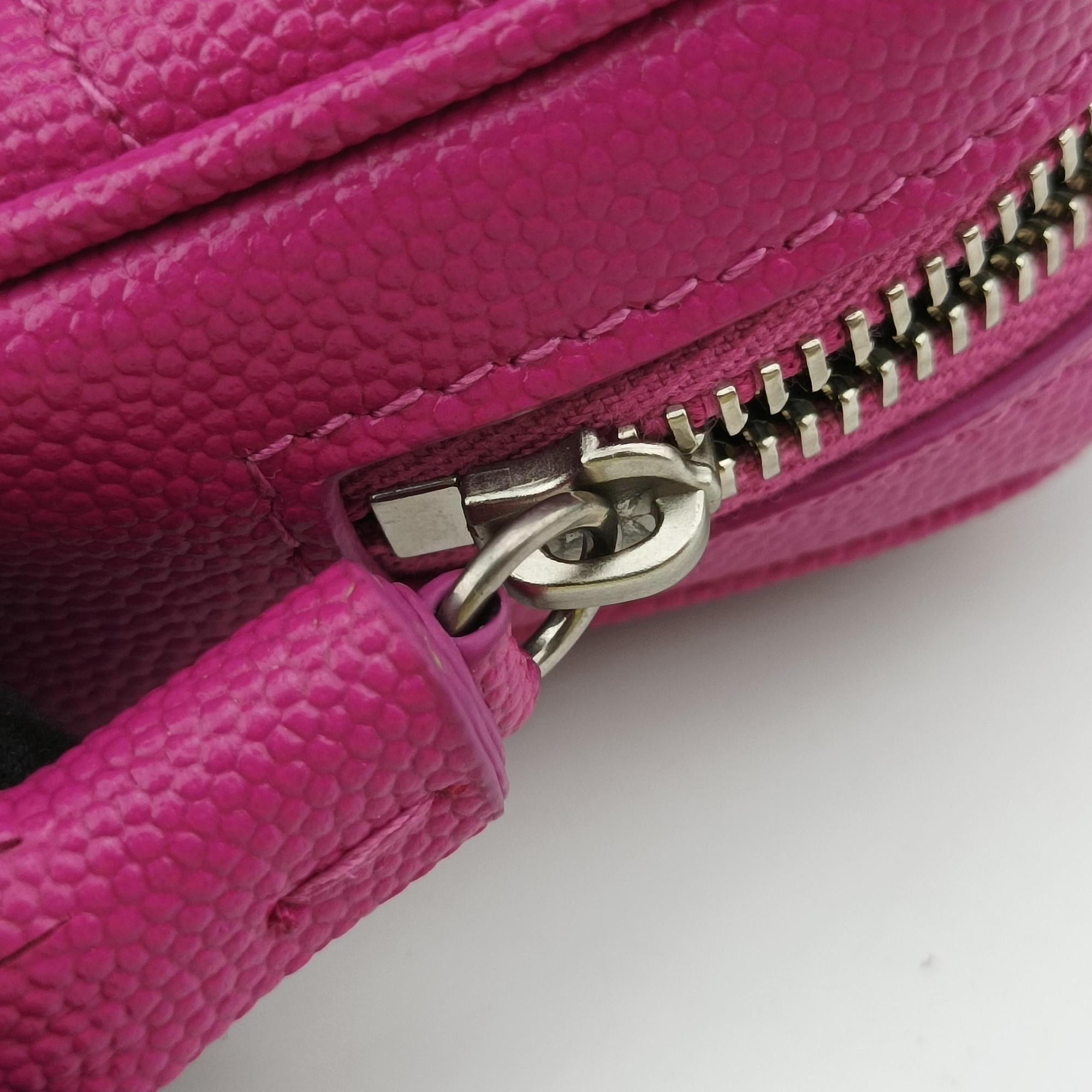 Pre-owned Yves Saint Laurent baby lou Rose Leather 635088 shoulderbag | stylenewstar