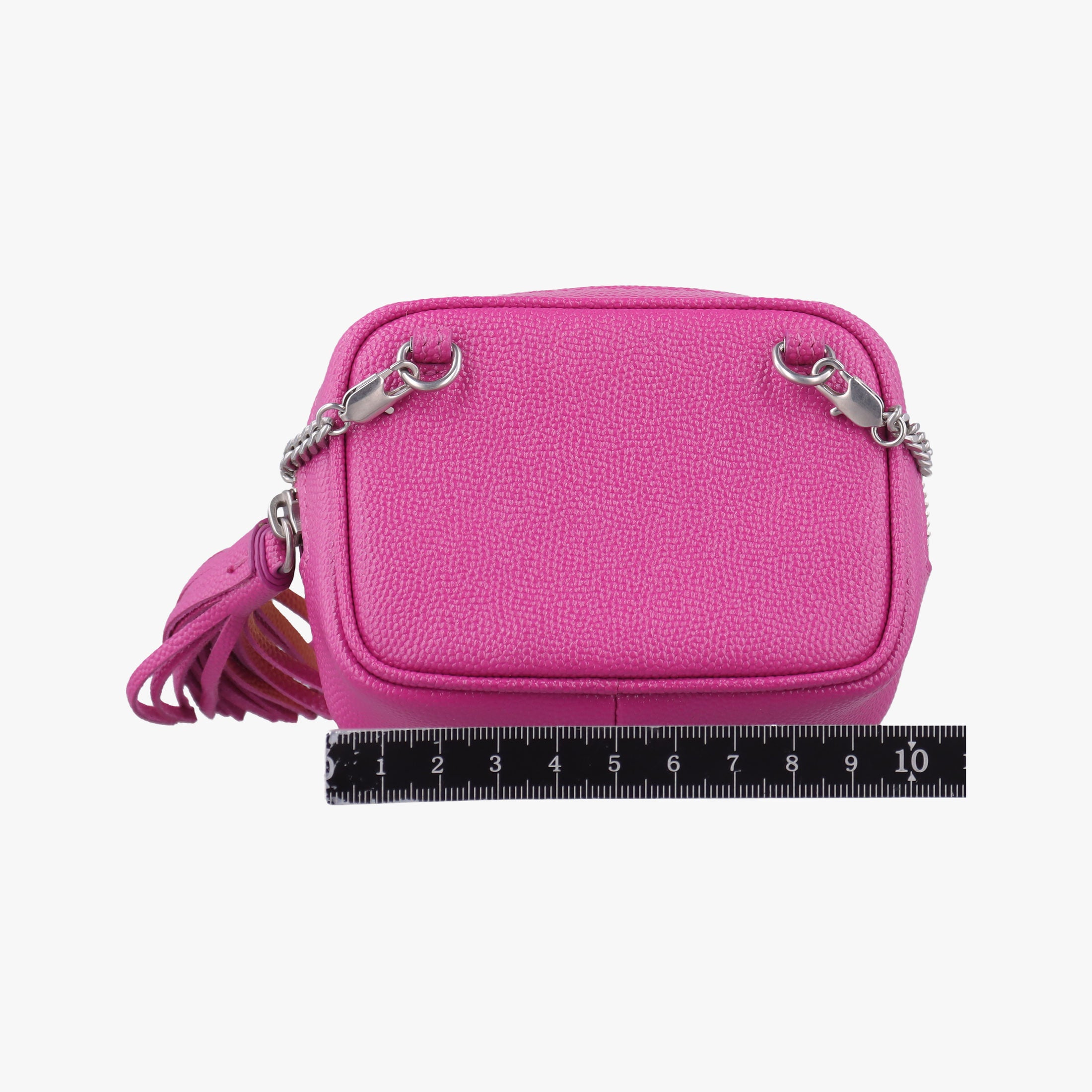 Pre-owned Yves Saint Laurent baby lou Rose Leather 635088 shoulderbag | stylenewstar
