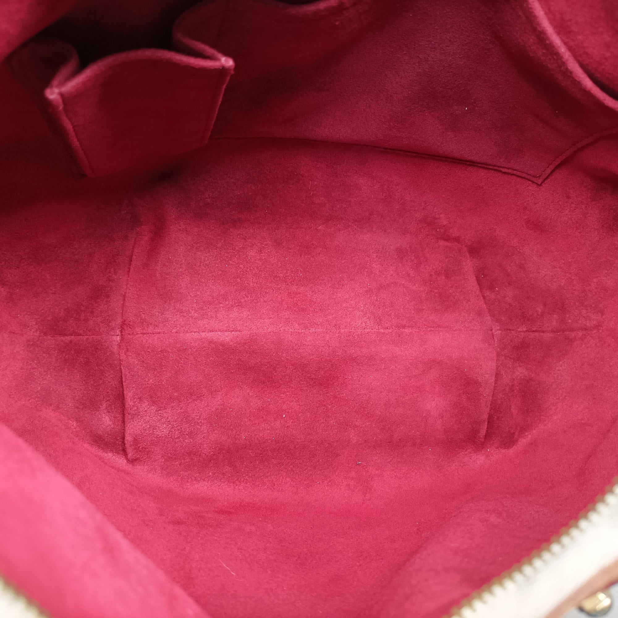 Secondhand Louis Vuitton GRETA white Monogram Multicolor M40195 shoulderbag | stylenewstar
