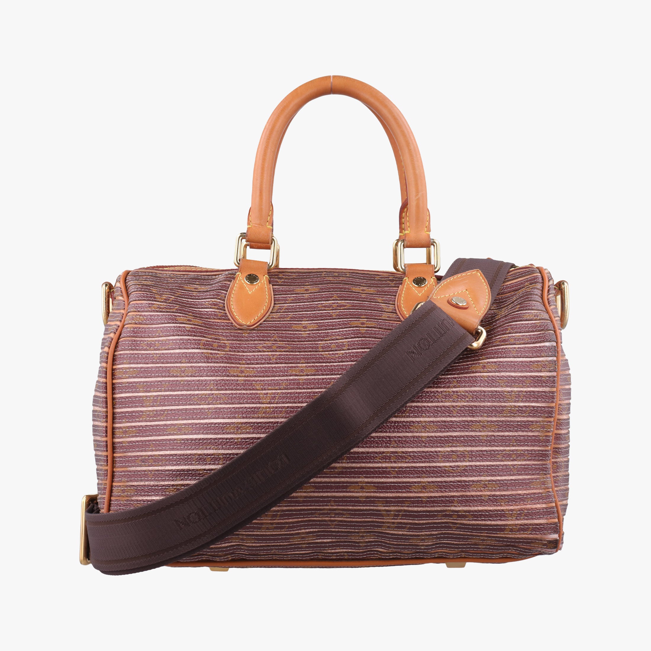 Secondhand Louis Vuitton Eden Speedy Bandouliere 30 Peche Monogram Eden Canvas M40357 shoulderbag | stylenewstar