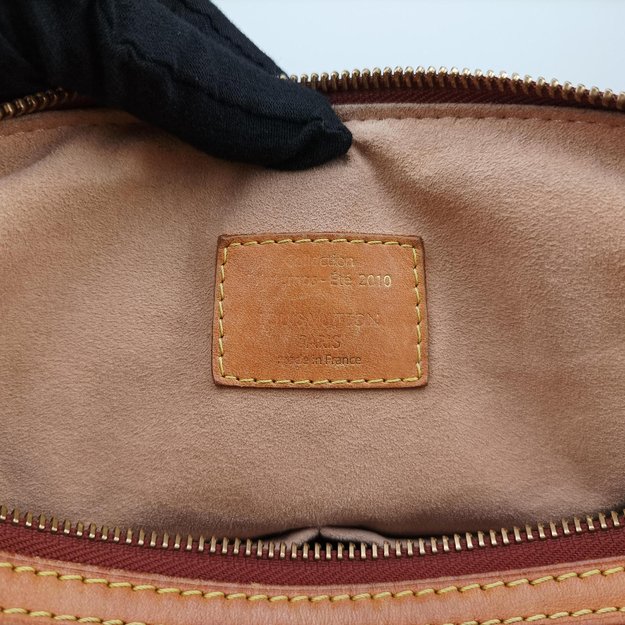 Secondhand Louis Vuitton Eden Speedy Bandouliere 30 Peche Monogram Eden Canvas M40357 shoulderbag | stylenewstar