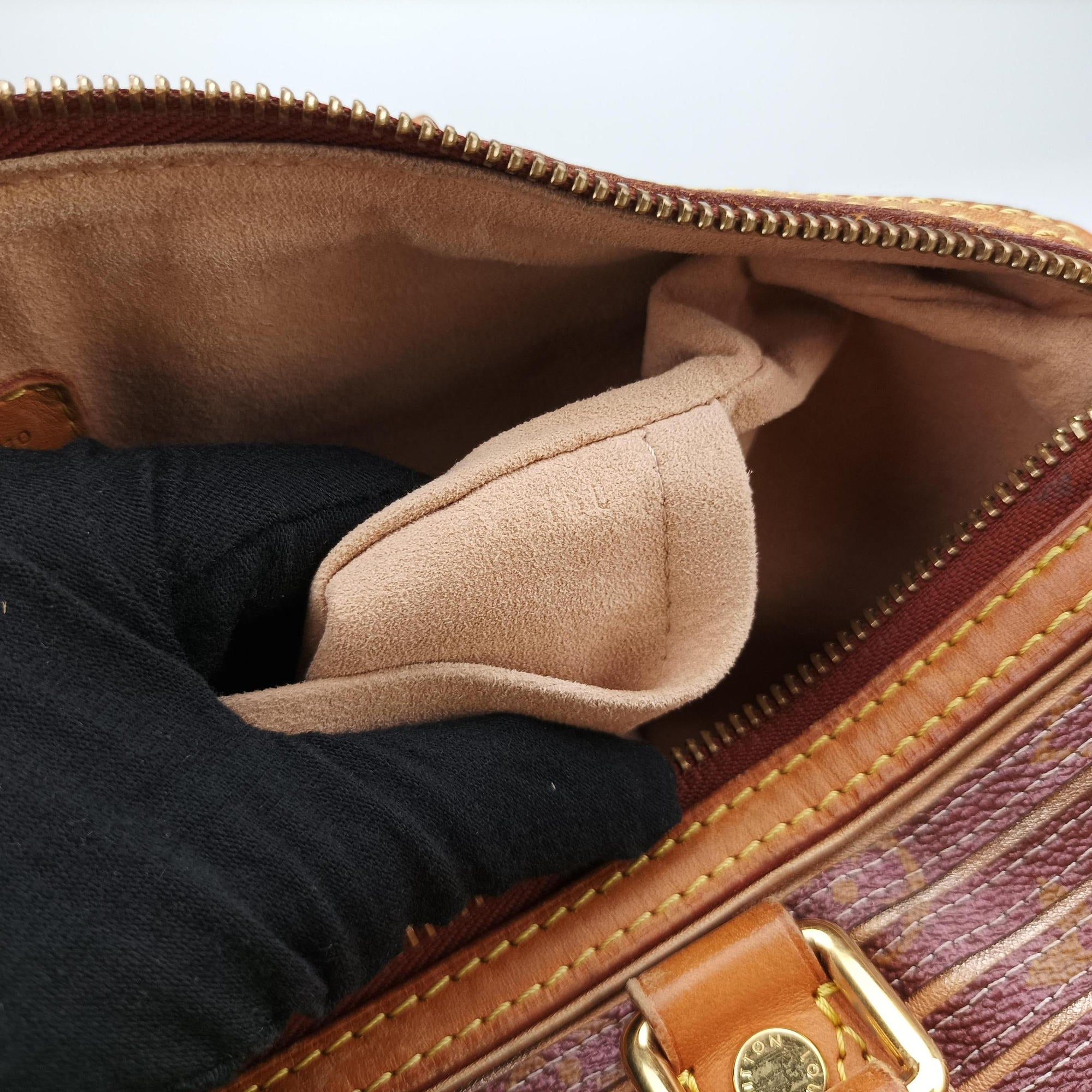 Secondhand Louis Vuitton Eden Speedy Bandouliere 30 Peche Monogram Eden Canvas M40357 shoulderbag | stylenewstar