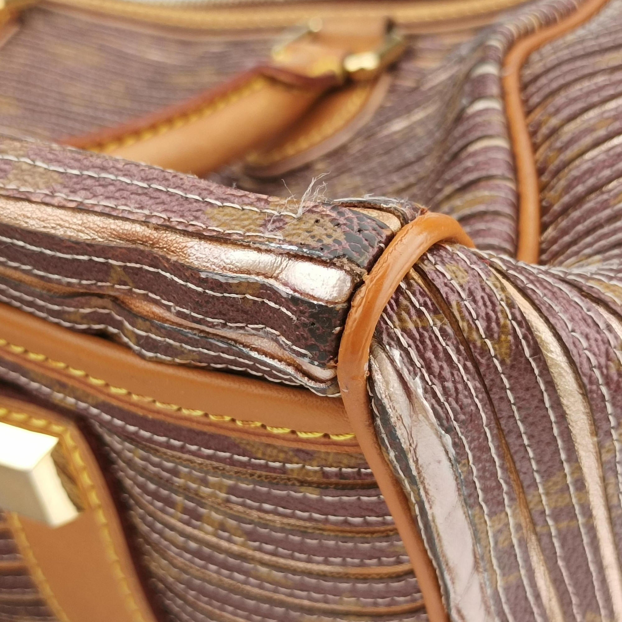Secondhand Louis Vuitton Eden Speedy Bandouliere 30 Peche Monogram Eden Canvas M40357 shoulderbag | stylenewstar