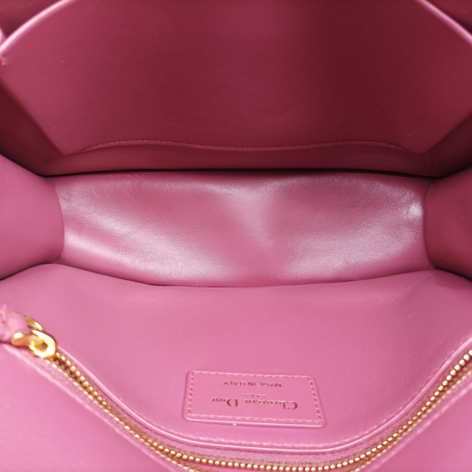 Vintage Christian Dior 30 Montaigne Pink Leather  shoulderbag | stylenewstar