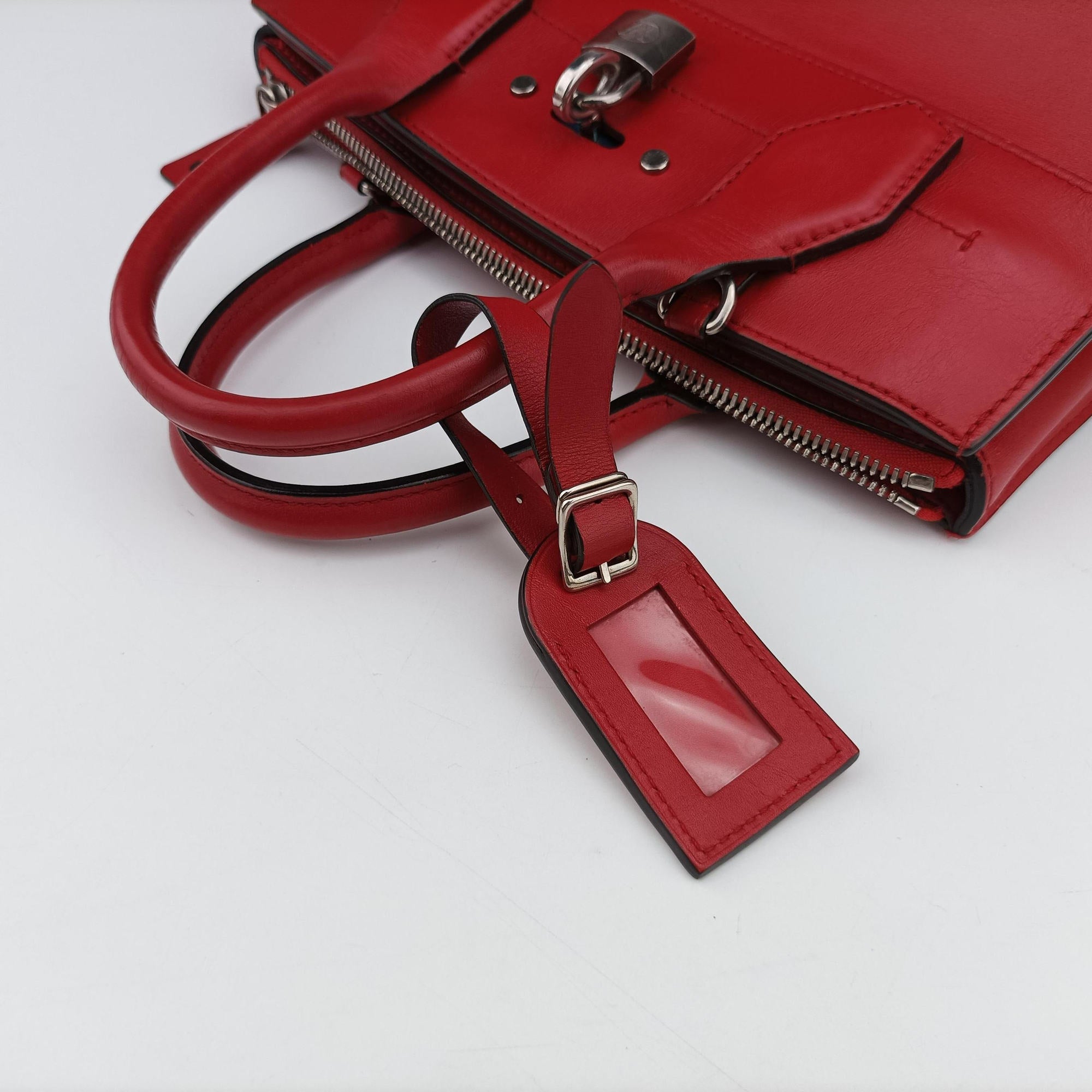 Vintage Louis Vuitton City Steamer PM Rouge leather M51030 shoulderbag | stylenewstar