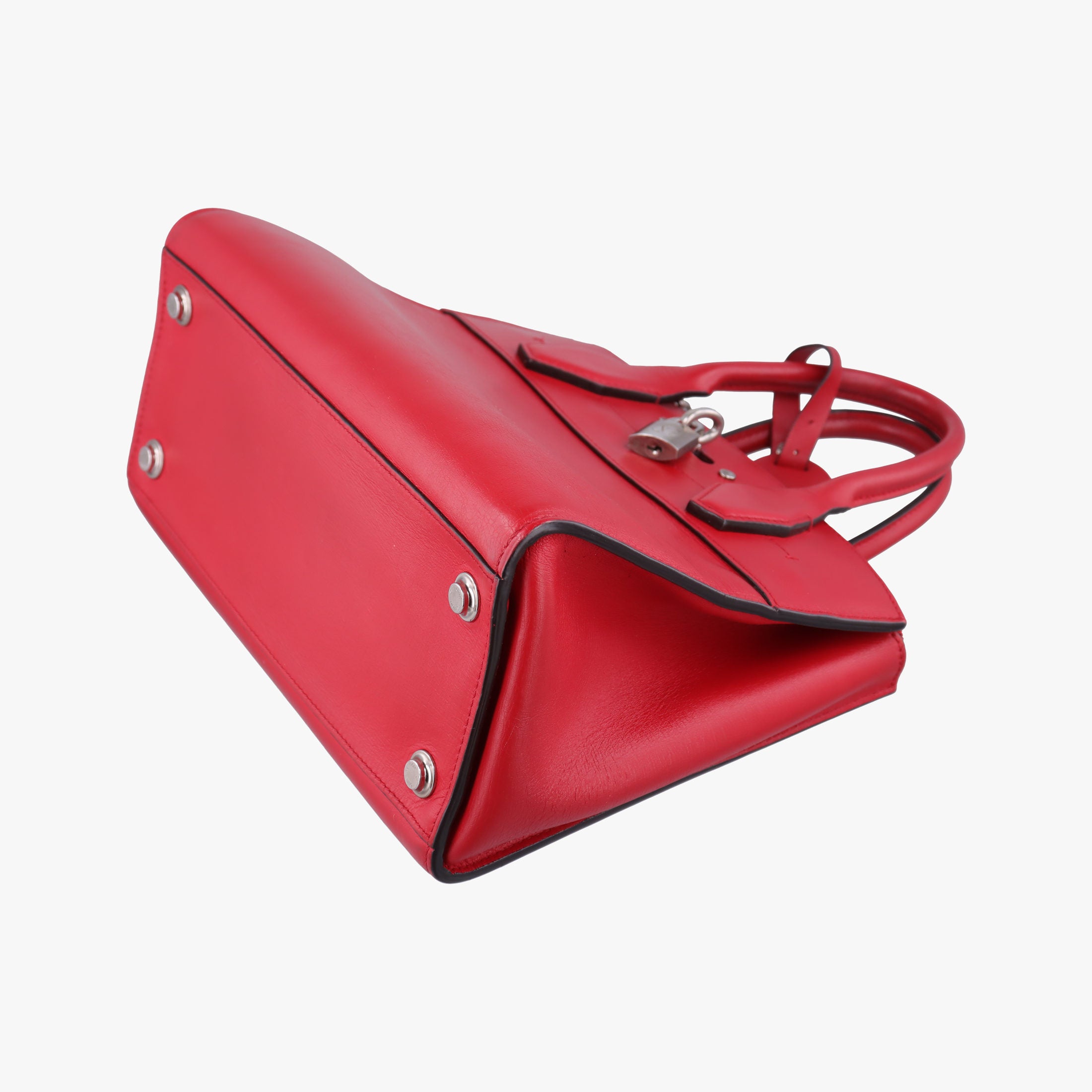 Vintage Louis Vuitton City Steamer PM Rouge leather M51030 shoulderbag | stylenewstar