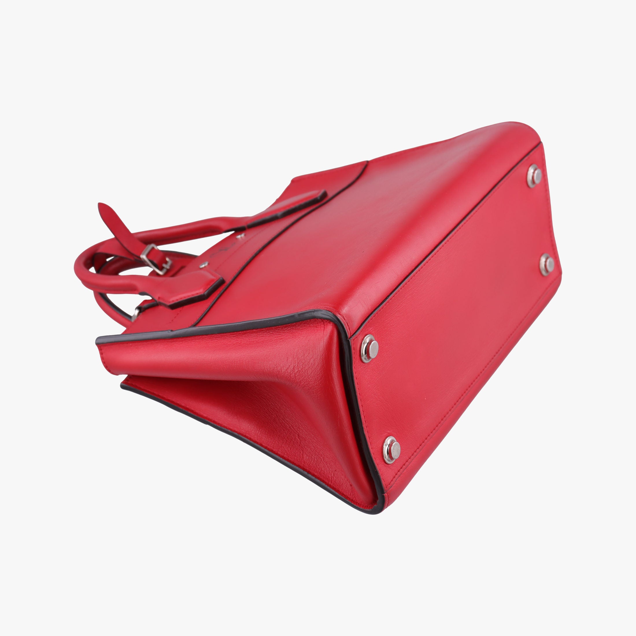 Vintage Louis Vuitton City Steamer PM Rouge leather M51030 shoulderbag | stylenewstar