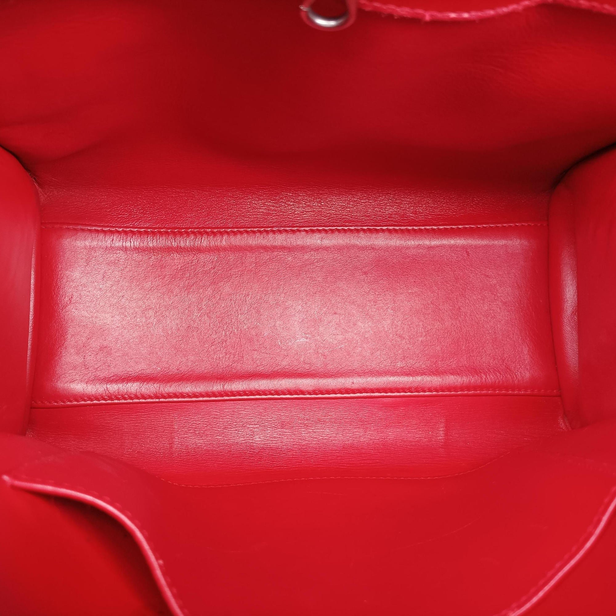 Vintage Louis Vuitton City Steamer PM Rouge leather M51030 shoulderbag | stylenewstar