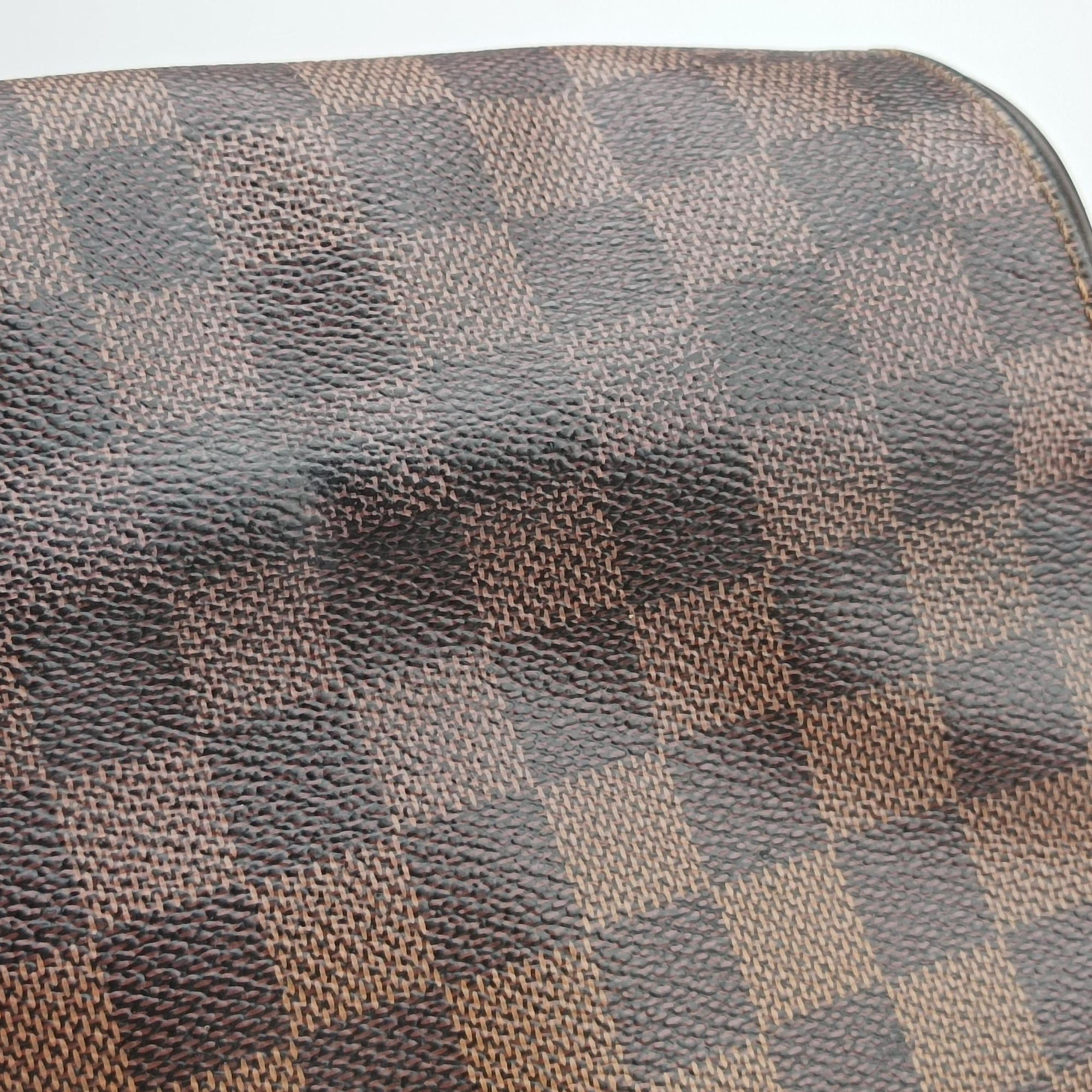 Pre-owned Louis Vuitton BROOKLYN PM EBENE Damier Canvas N51210 shoulderbag | stylenewstar