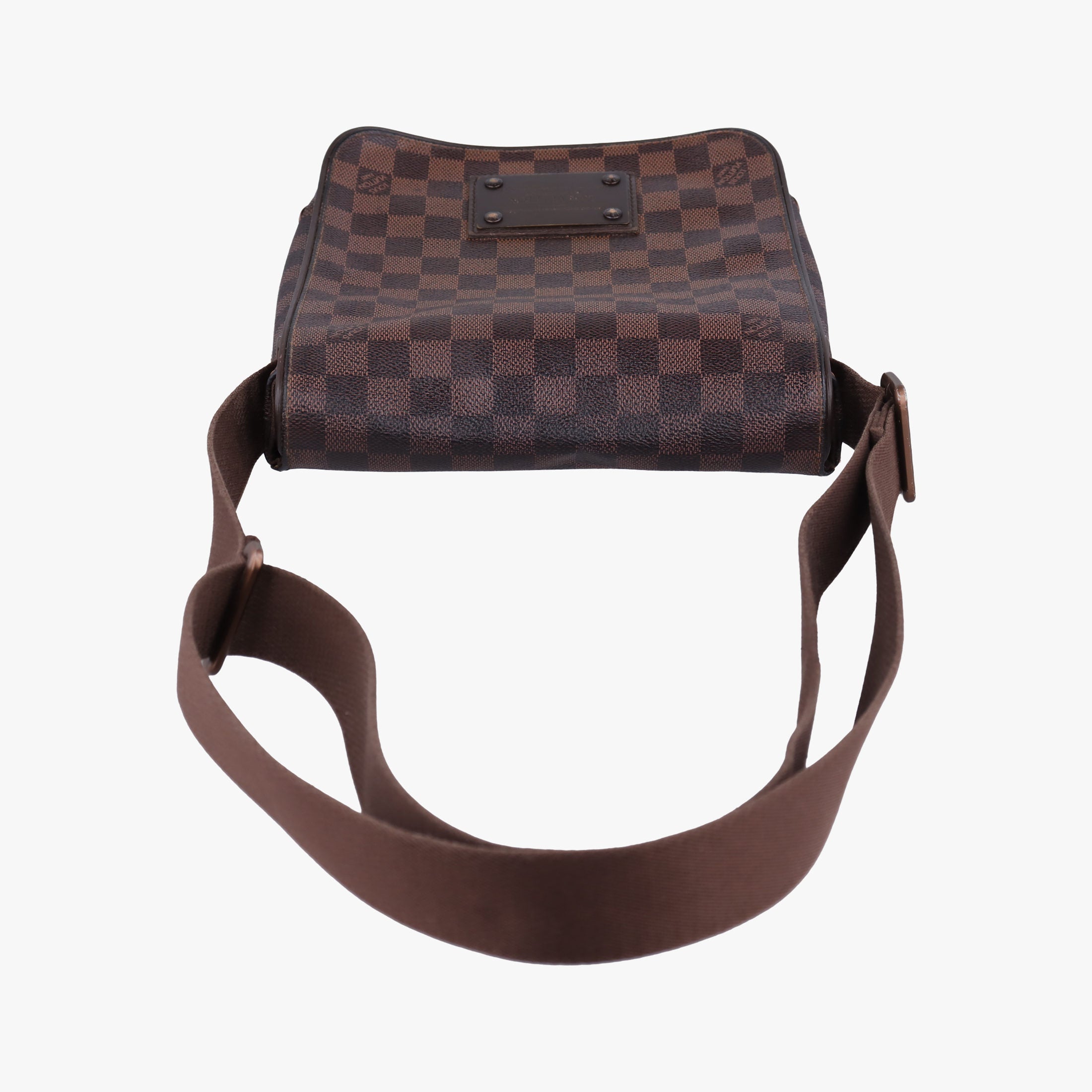 Pre-owned Louis Vuitton BROOKLYN PM EBENE Damier Canvas N51210 shoulderbag | stylenewstar