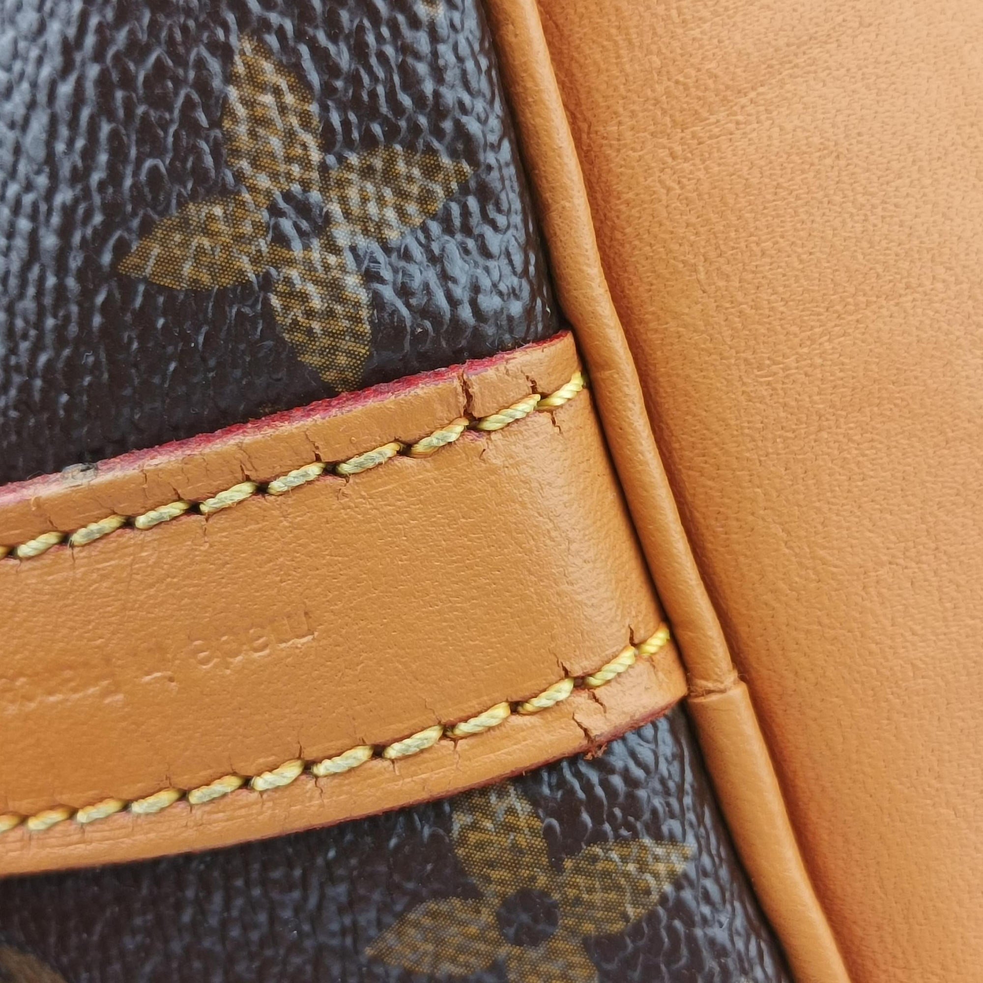 Pre-owned Louis Vuitton Petit Noe Brown Monogram Canvas M42224 shoulderbag | stylenewstar