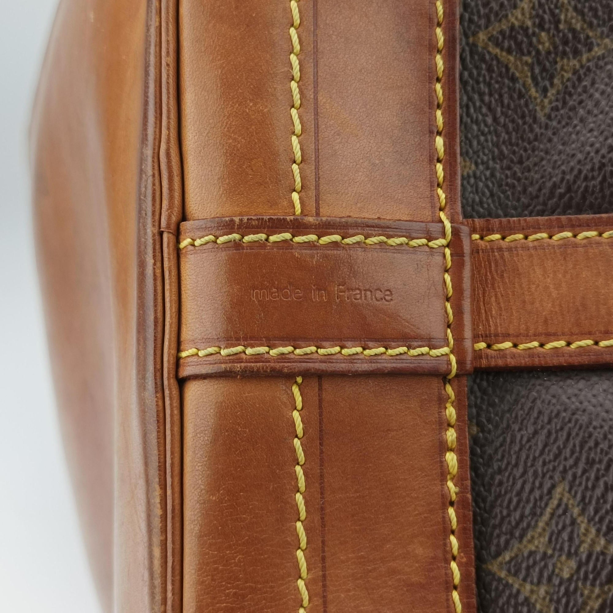 Secondhand Louis Vuitton Noe Brown Monogram Canvas M42224 shoulderbag | stylenewstar
