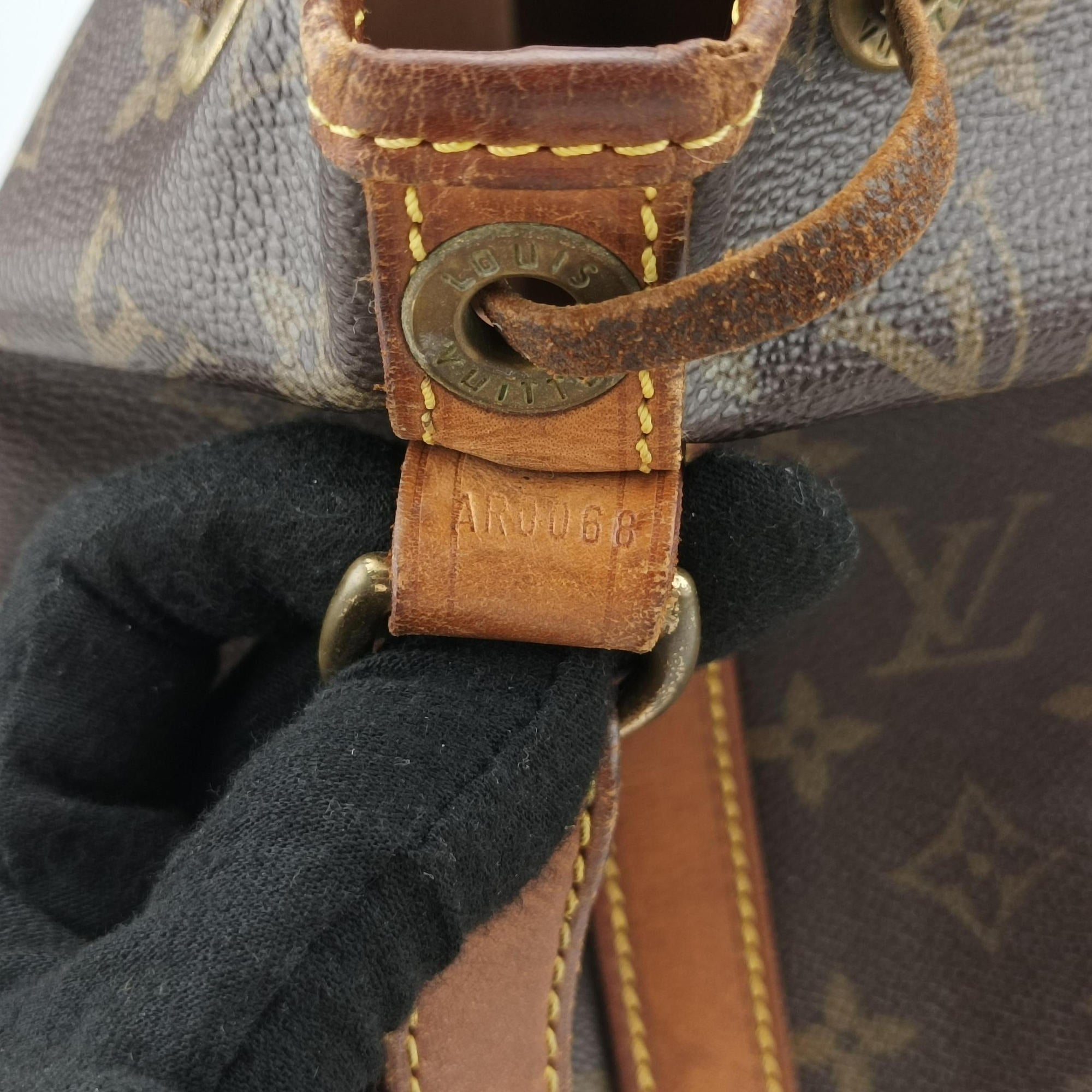 Secondhand Louis Vuitton Noe Brown Monogram Canvas M42224 shoulderbag | stylenewstar