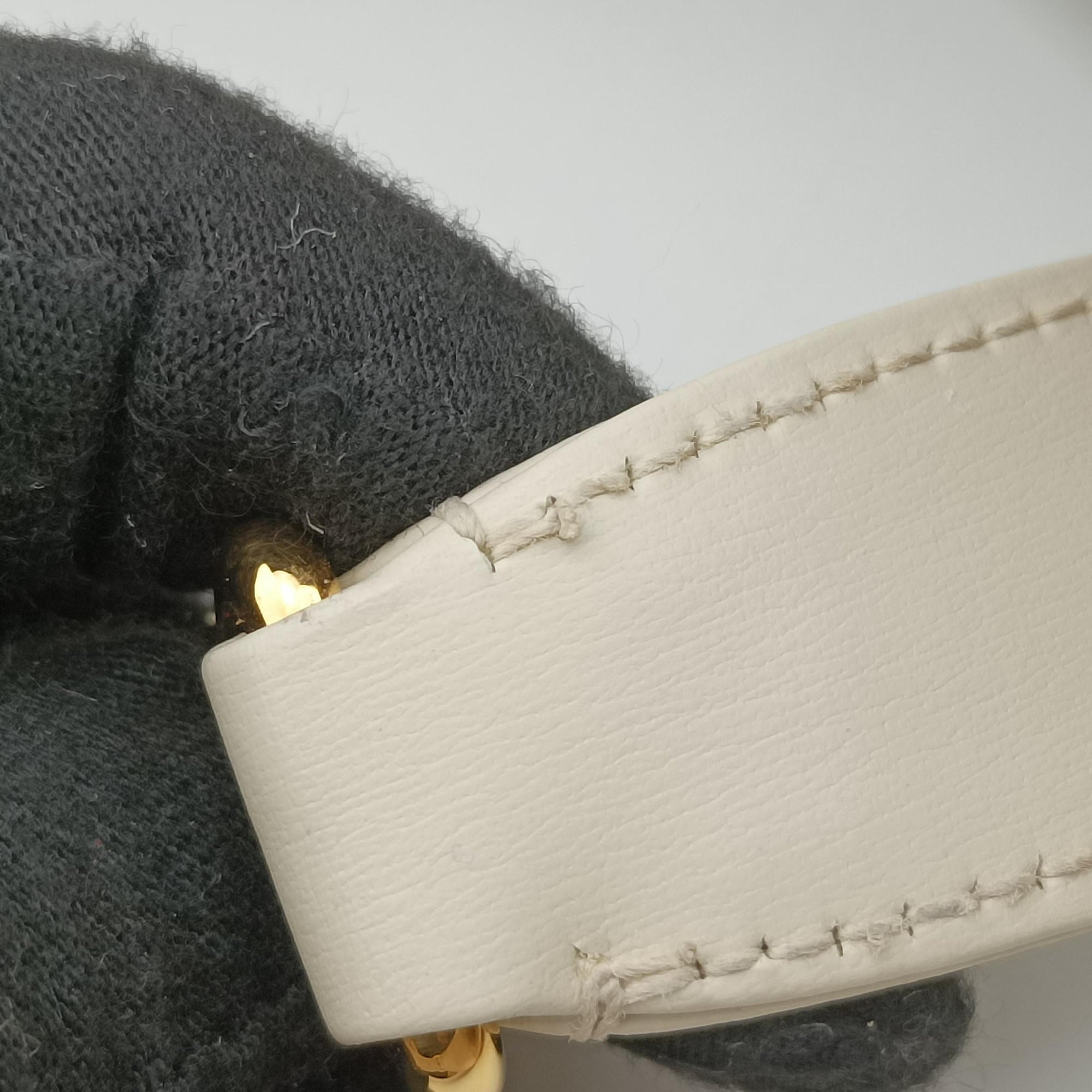 Pre-owned Gucci JACKIE 1961 White Leather 636709 shoulderbag | stylenewstar