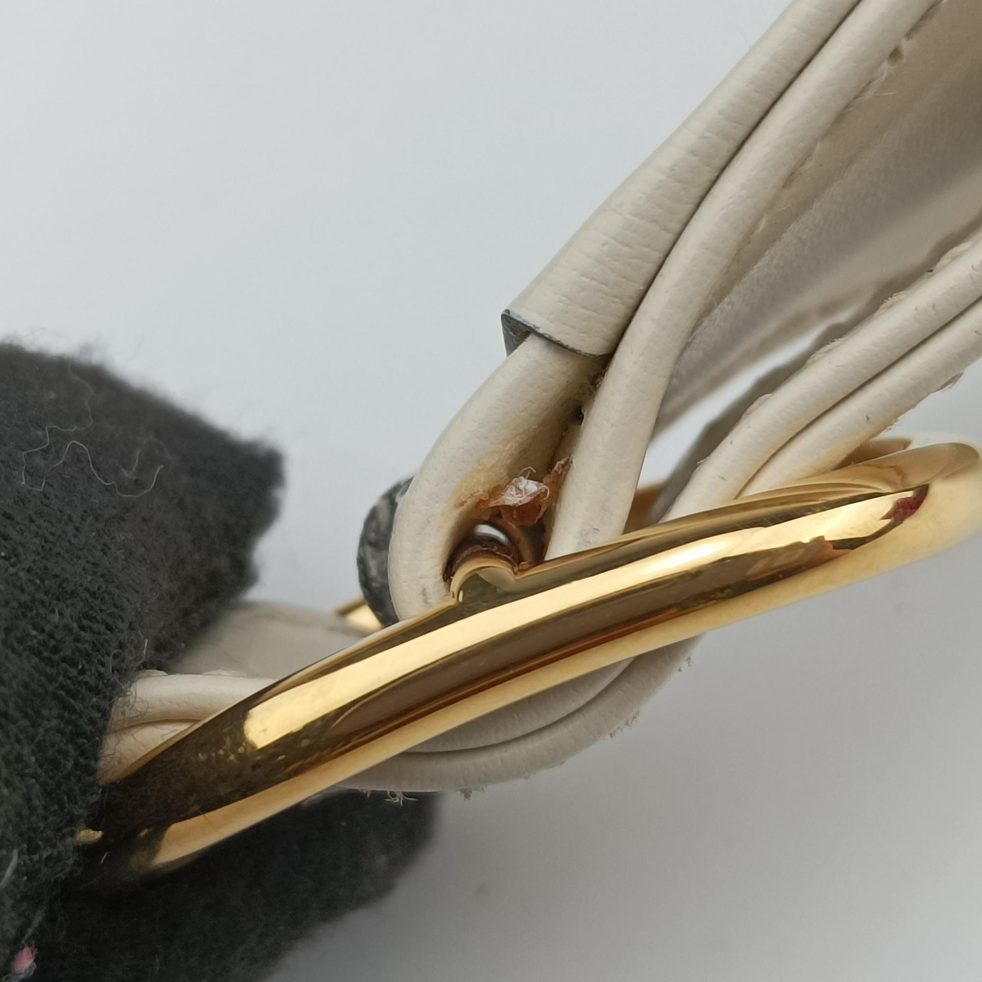 Pre-owned Gucci JACKIE 1961 White Leather 636709 shoulderbag | stylenewstar