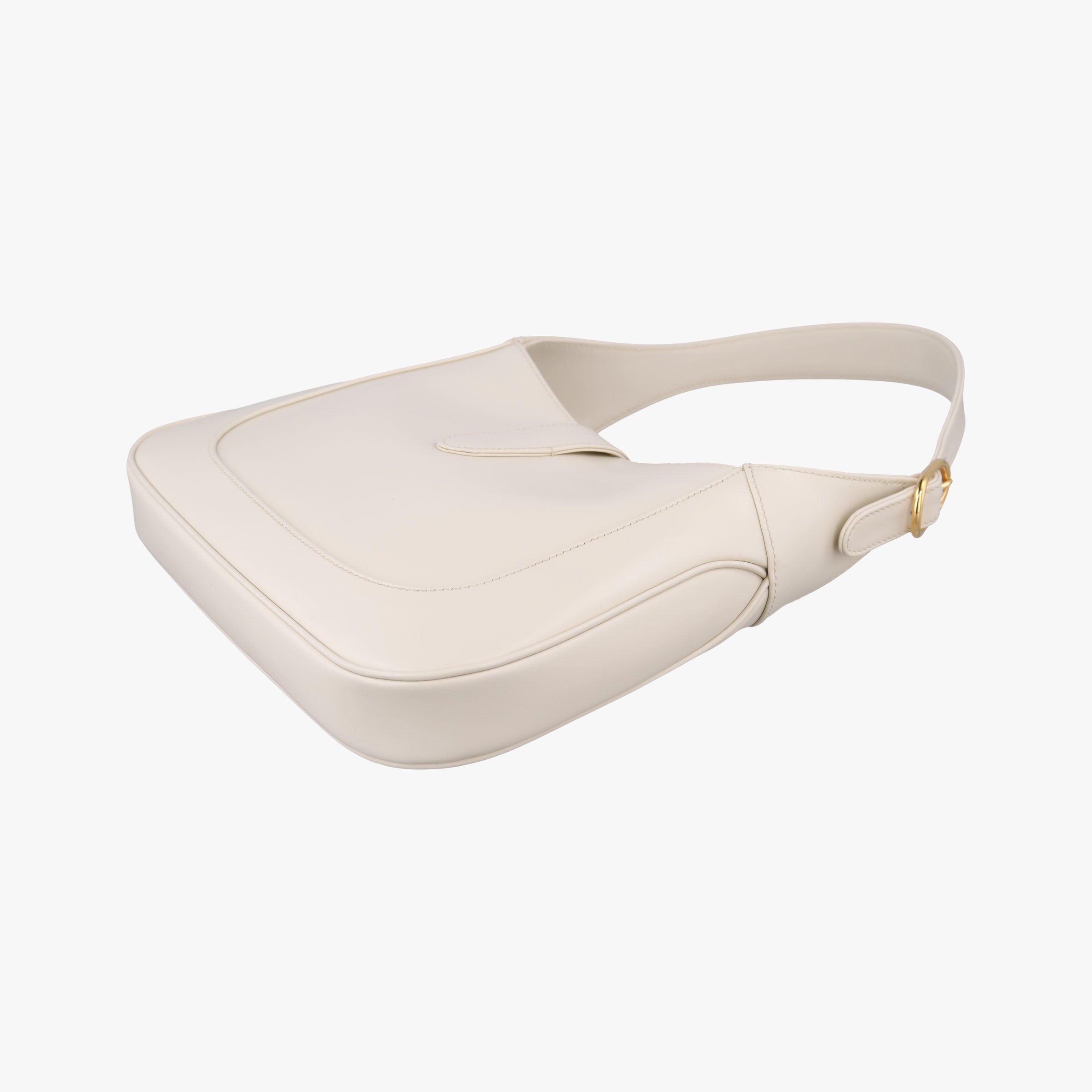 Pre-owned Gucci JACKIE 1961 White Leather 636709 shoulderbag | stylenewstar