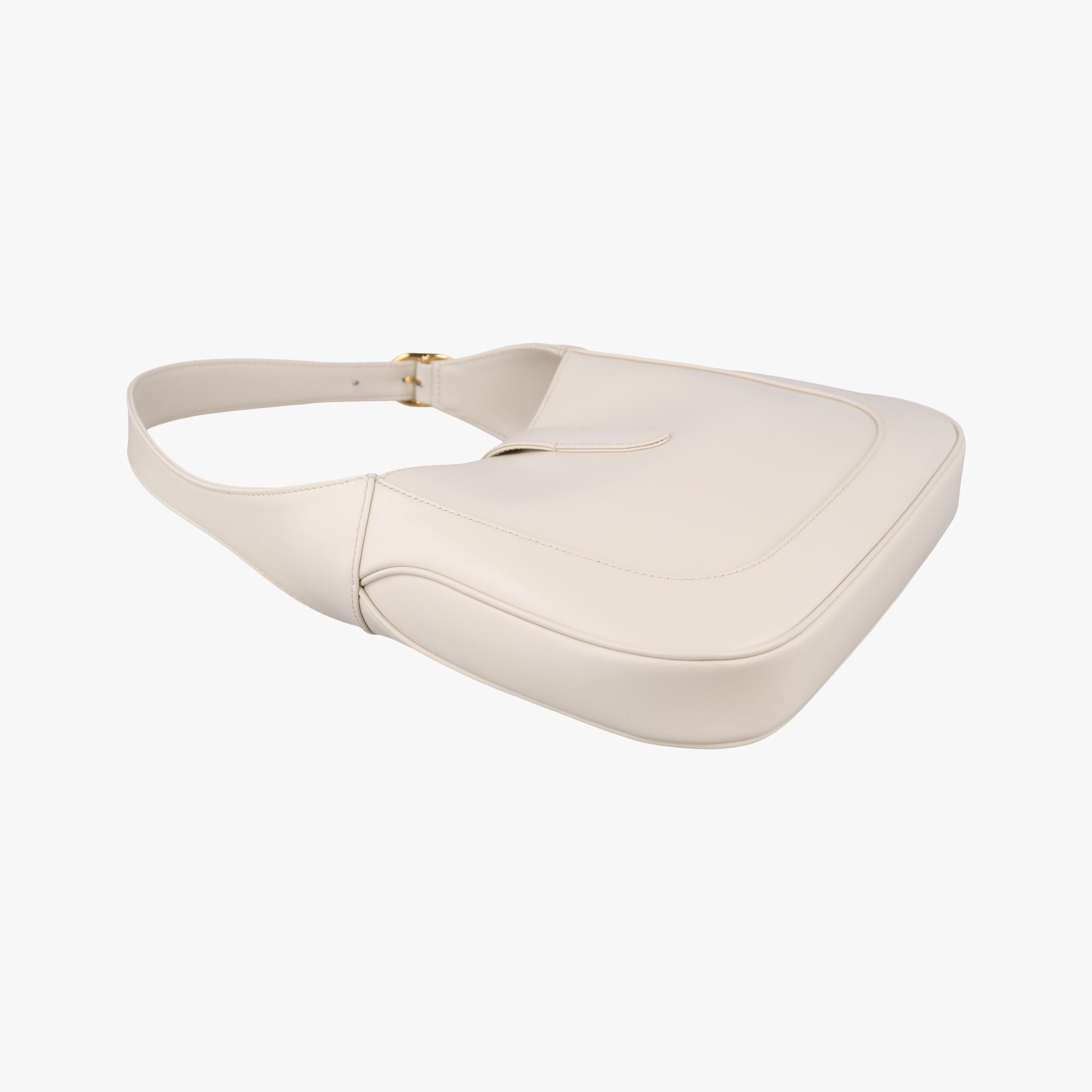 Pre-owned Gucci JACKIE 1961 White Leather 636709 shoulderbag | stylenewstar